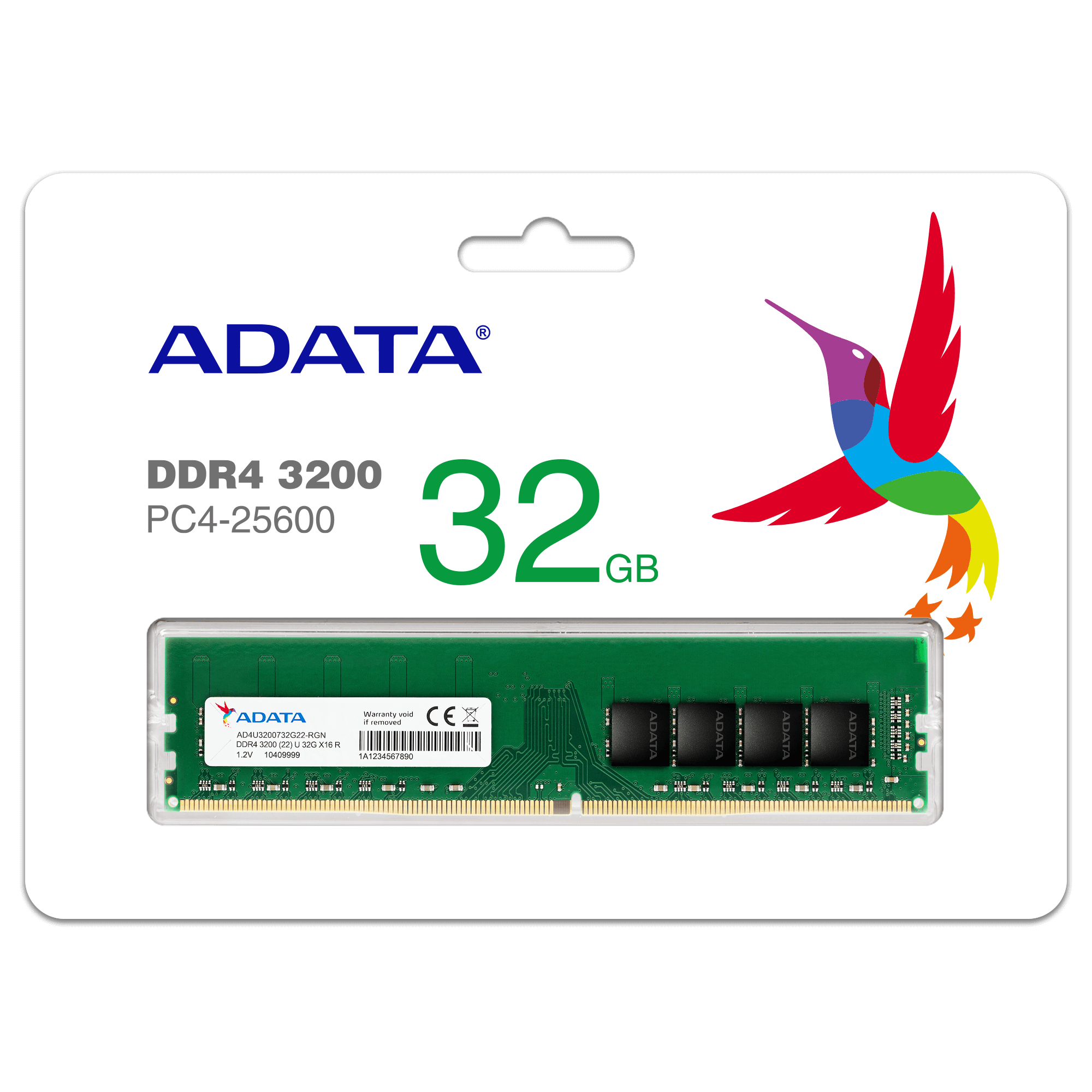 プレミア DDR4 3200 U-DIMM メモリモジュール