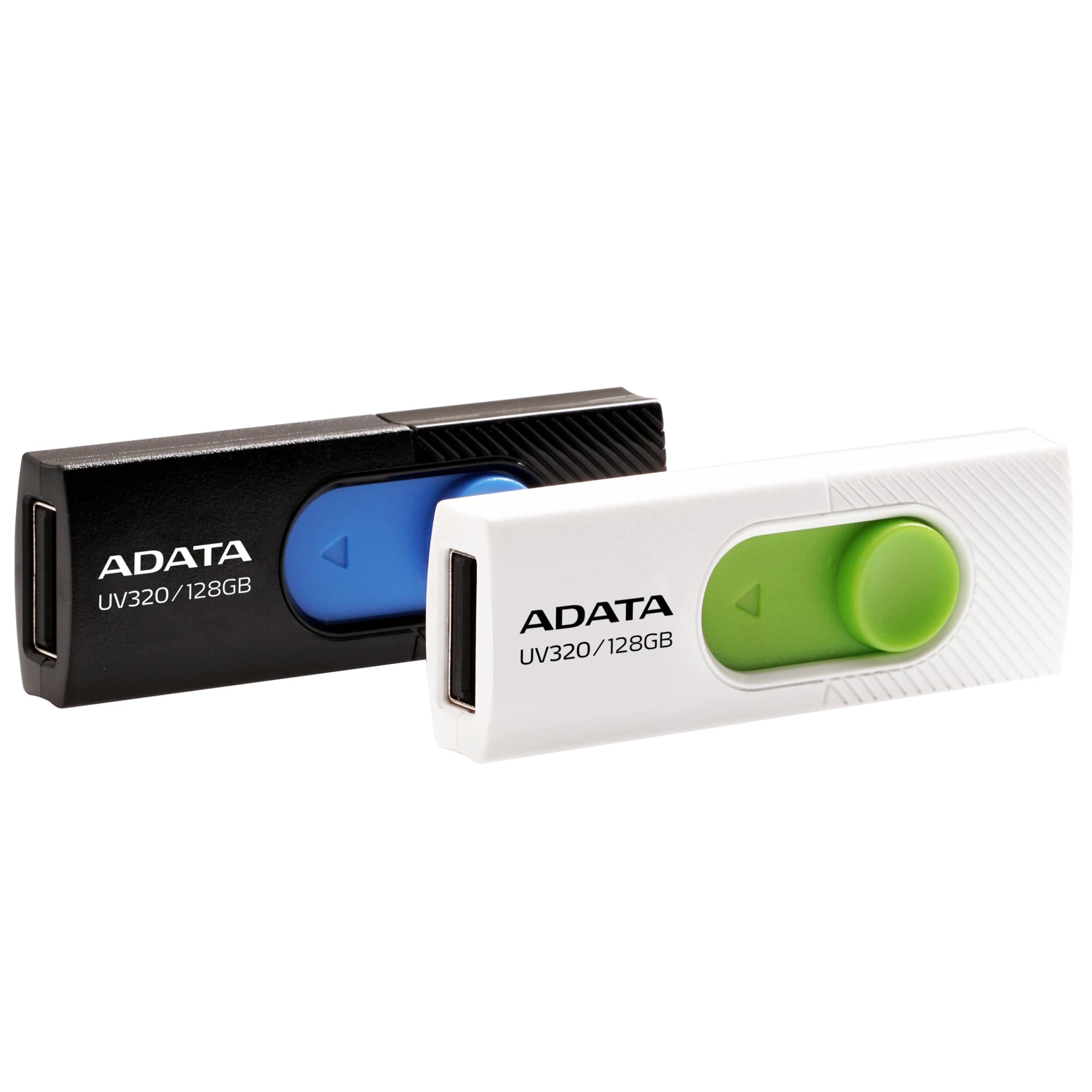 ADATA ADATA UV320 64Go USB 3.1 Retractable Capless Lecteurs Flash USB Noir 