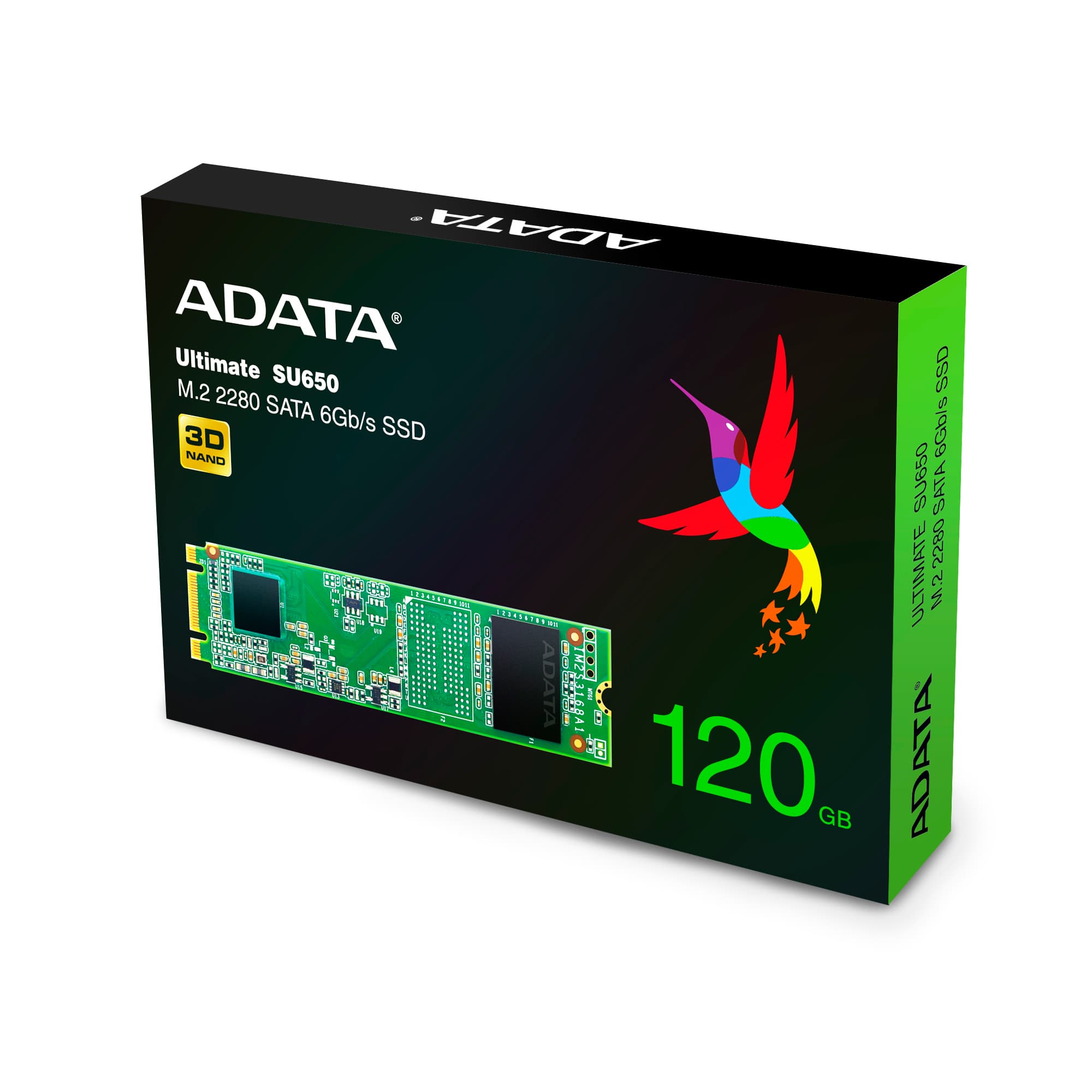 960GB Adata SU650 2,5 pollici SATA 6Gb/s a stato solido SSD disco 3D NAND 