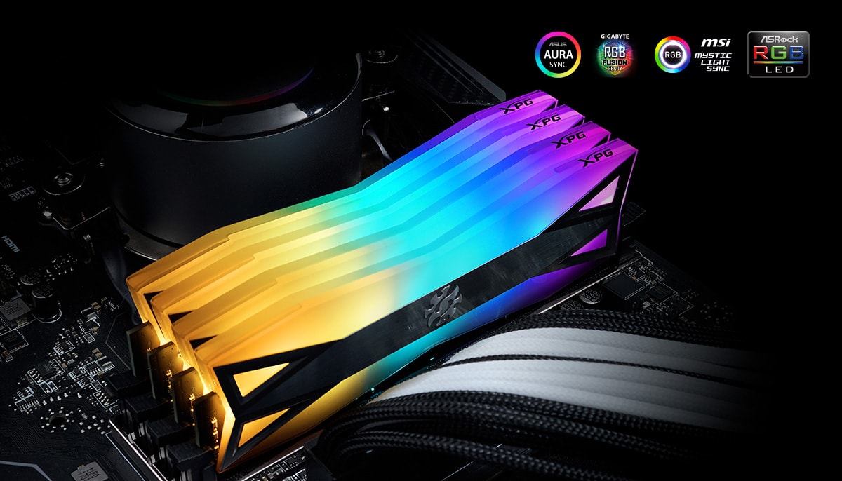 SPECTRIX D60G DDR4 RGBメモリモジュール