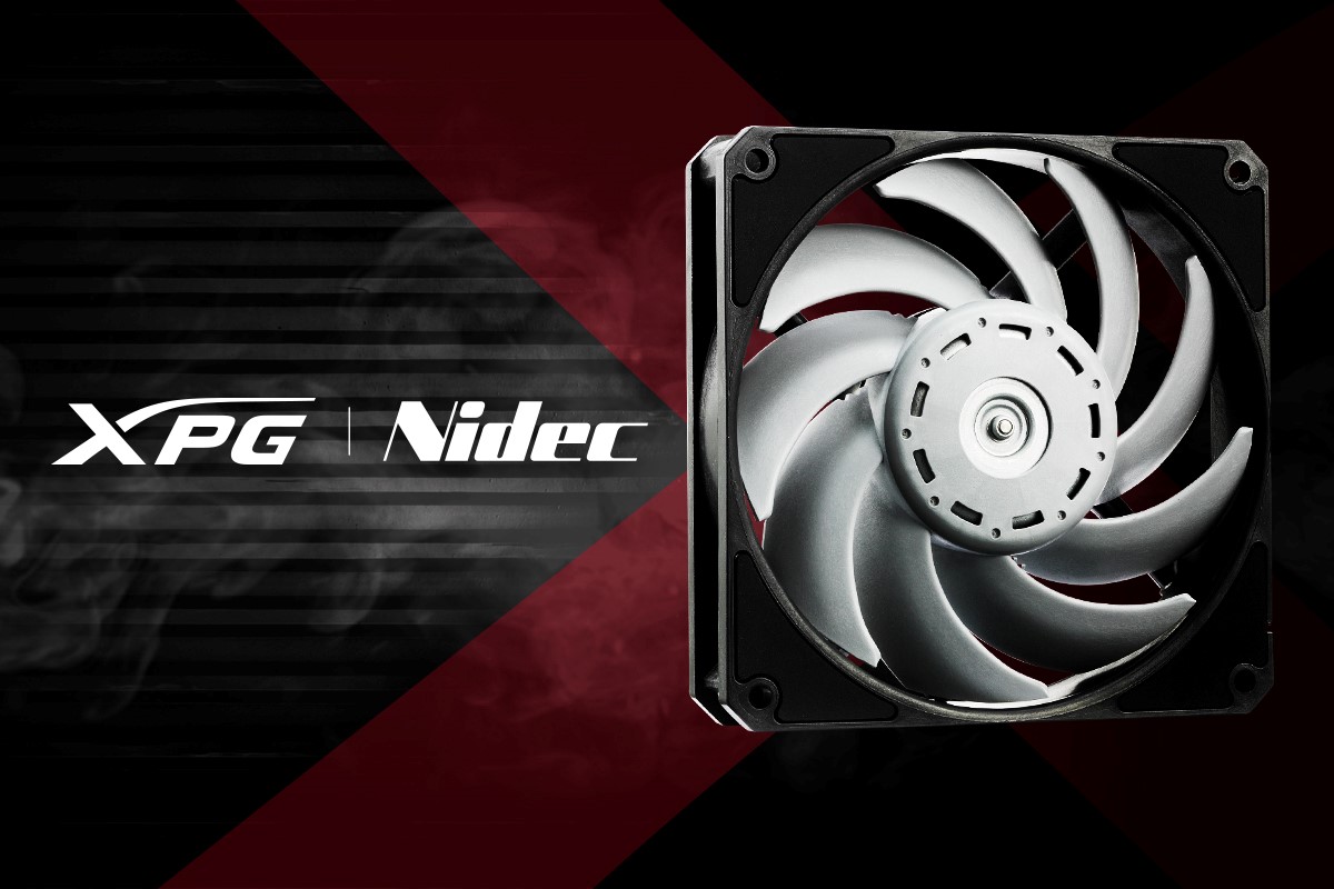 Ventilador XPG Vento 120mm PC Gamer VENTO120-BKCWW