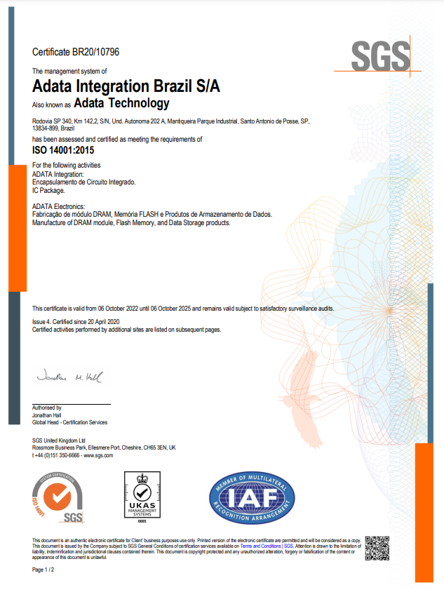 ISO14001 : 2015(BR)