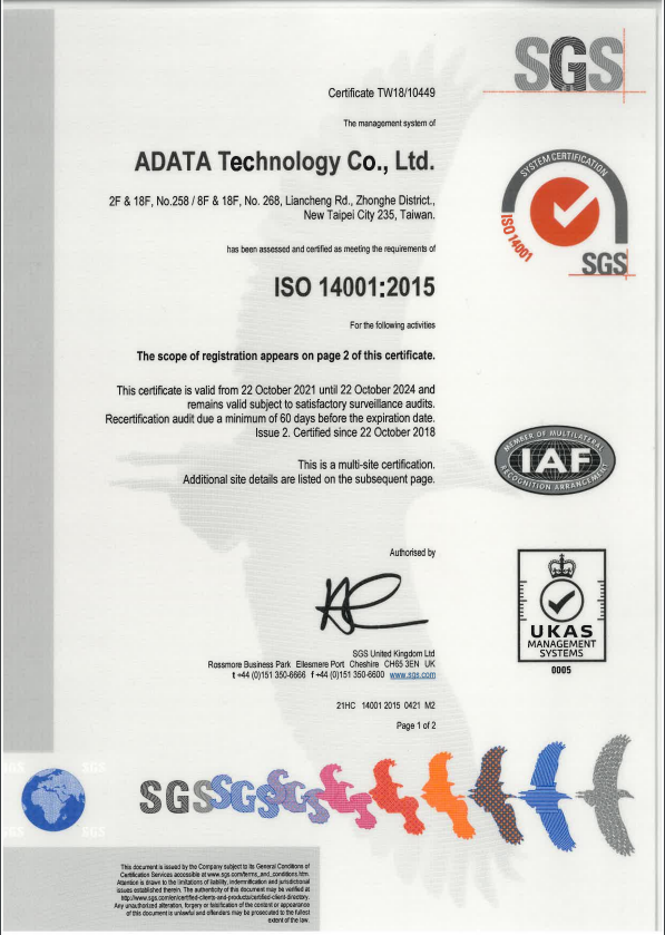 ISO14001 : 2015(TW)