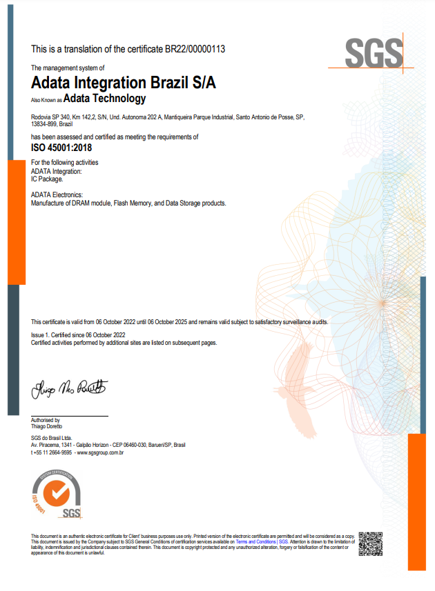 ISO45001 : 2018(BR)