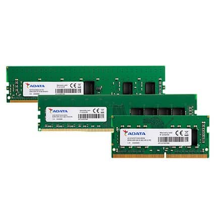 ADATA Launches Industrial-Grade DDR4-3200 32GB Memory Modules