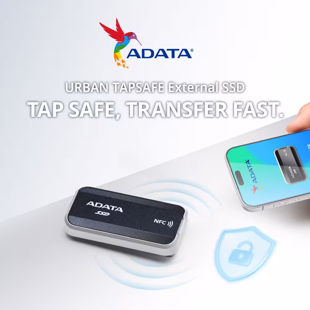 ADATA Launches URBAN TAPSAFE External SSD