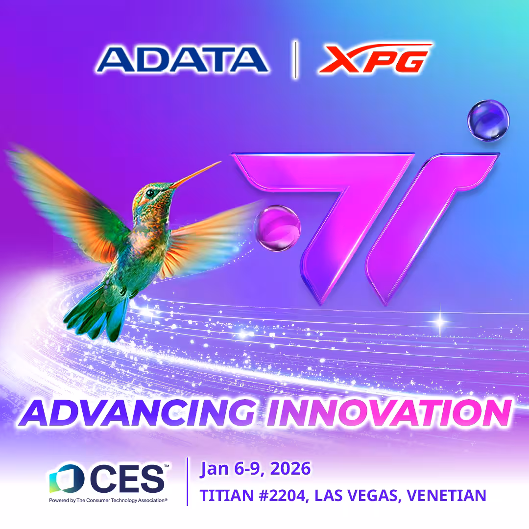 ADATA Pioneers New Era of AI Innovation at CES 2026