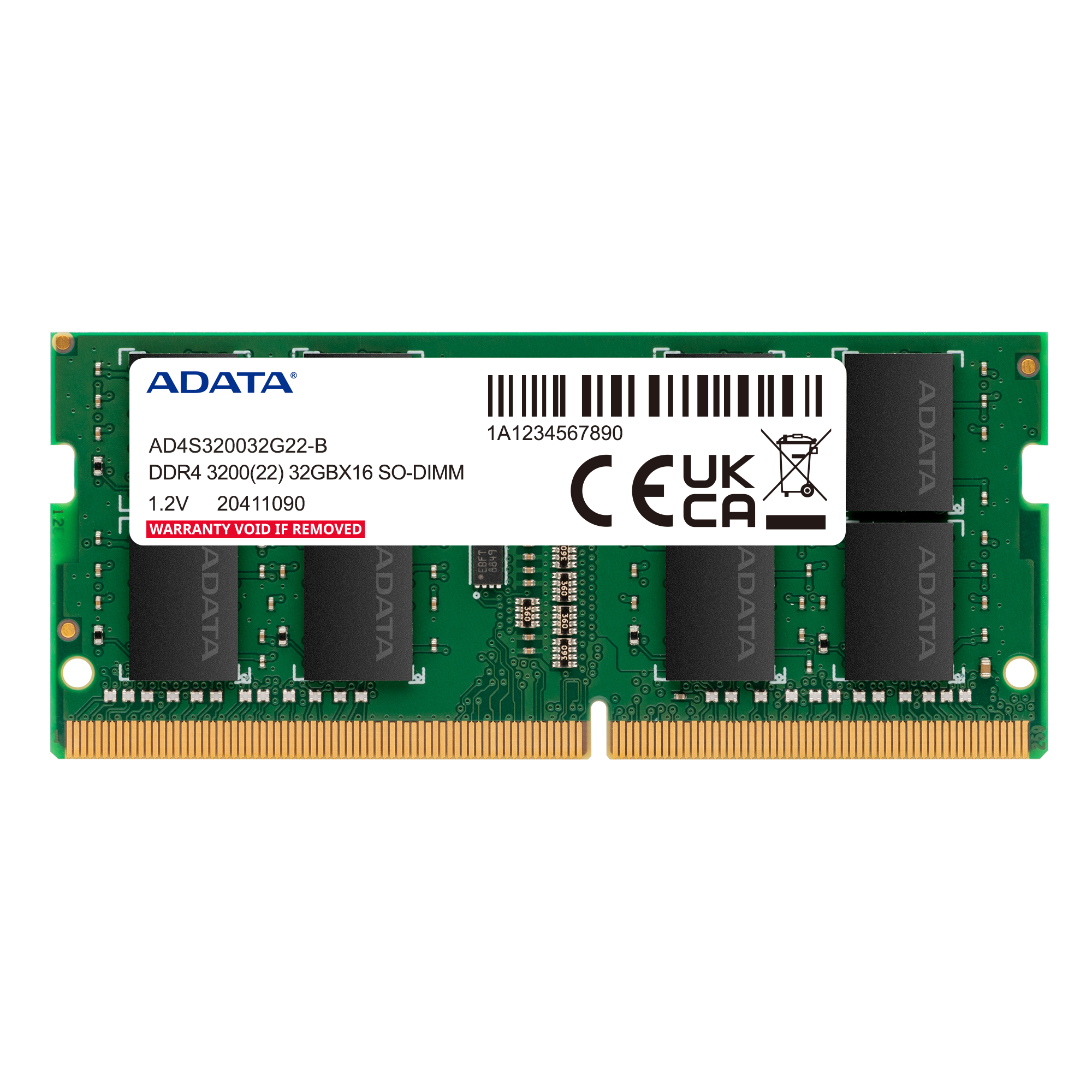 adata製pc3200 DDR4 16GBx2PC/タブレット