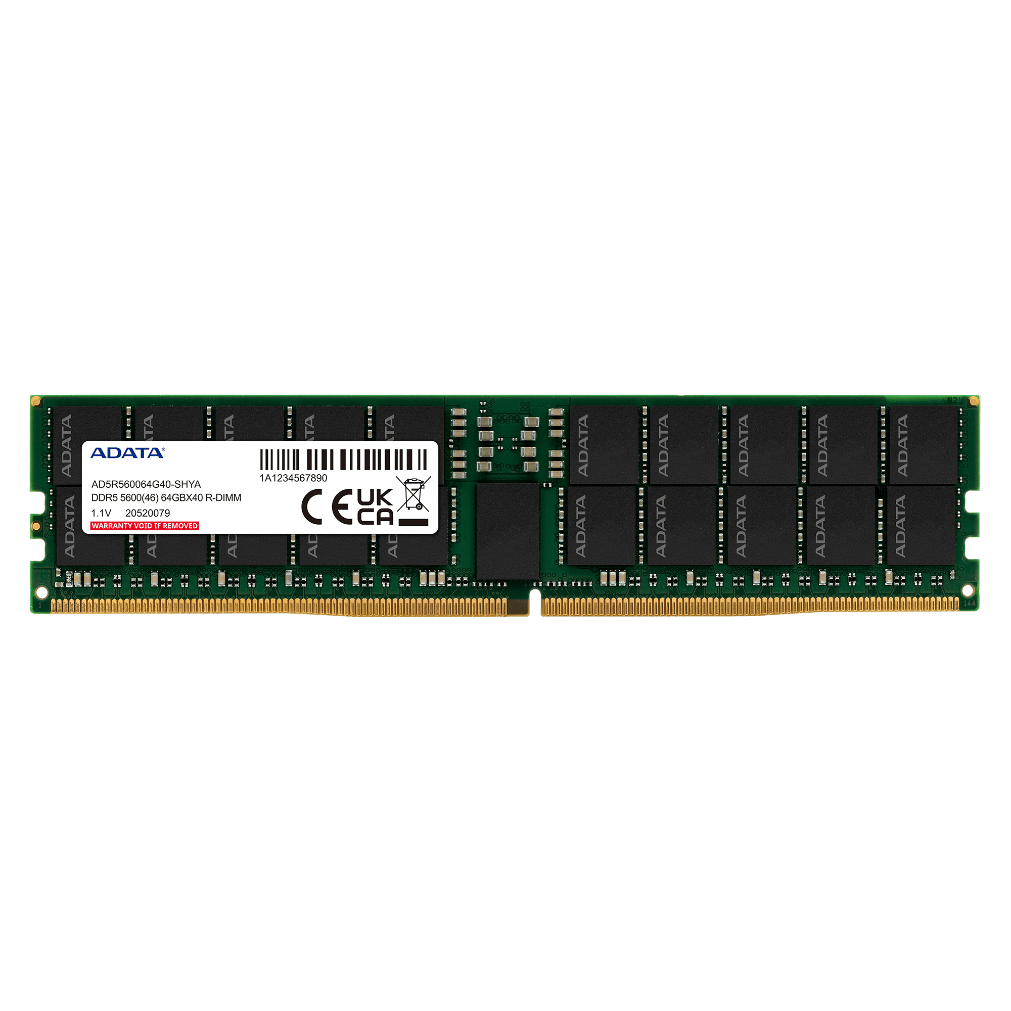 ADATA Premier DDR5 4800MHz 64GB (2x32GB) UDIMM Memory RAM