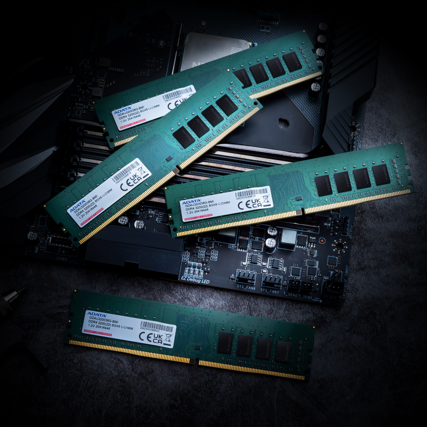 GOLD DDR4 3200 U-DIMM Memory Module | ADATA (Canada)