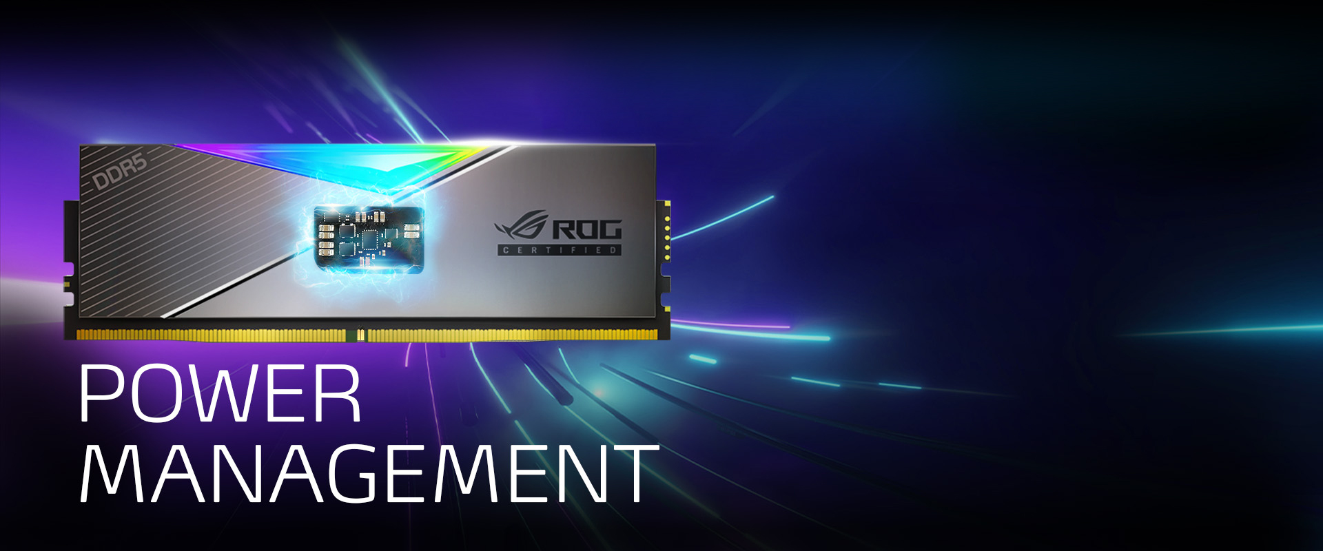 LANCER RGB ROG CERTIFIED DDR5 MEMORY | XPG