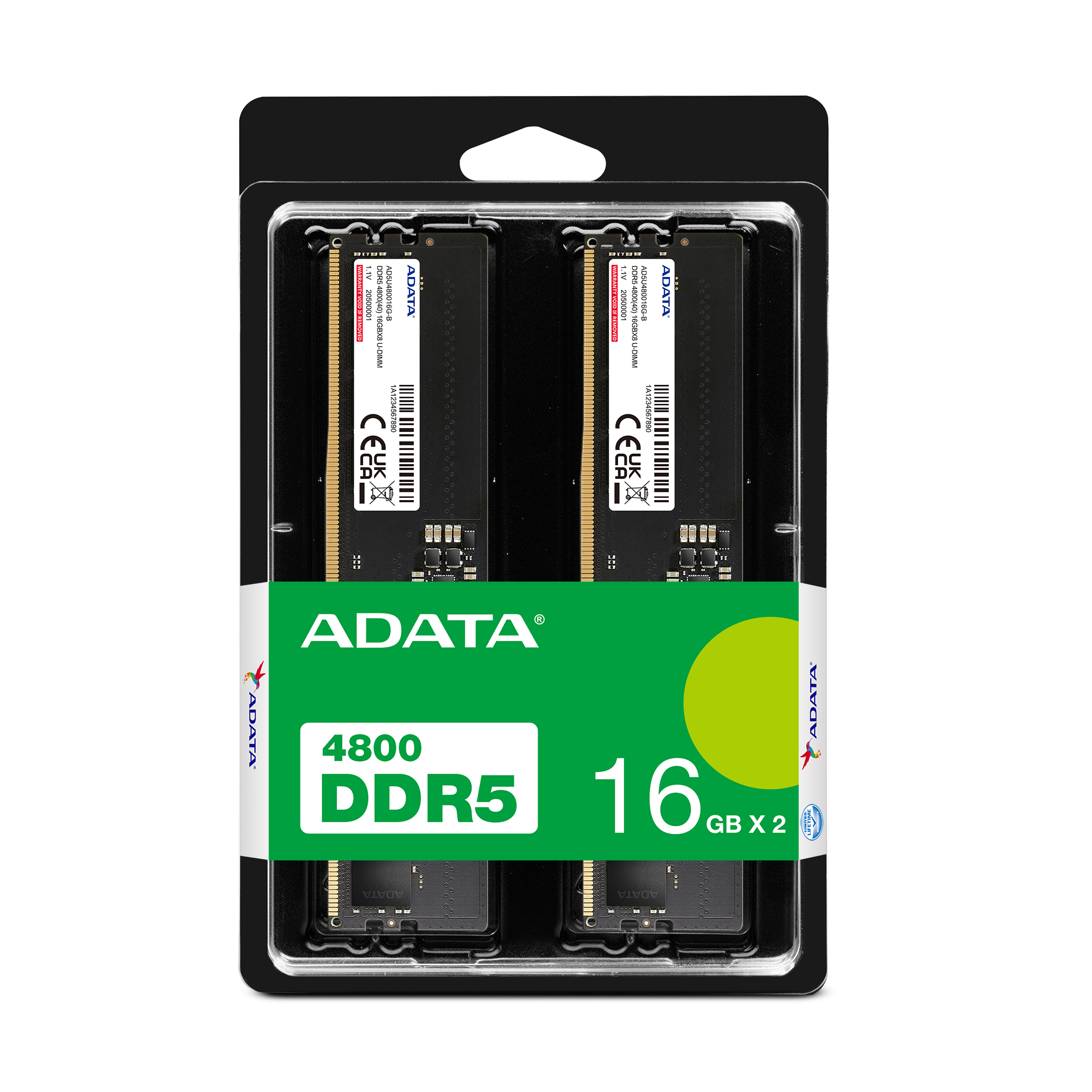 Adata Premier 16 Go DDR5-4800 CL40 (AD5U480016G-S) au meilleur