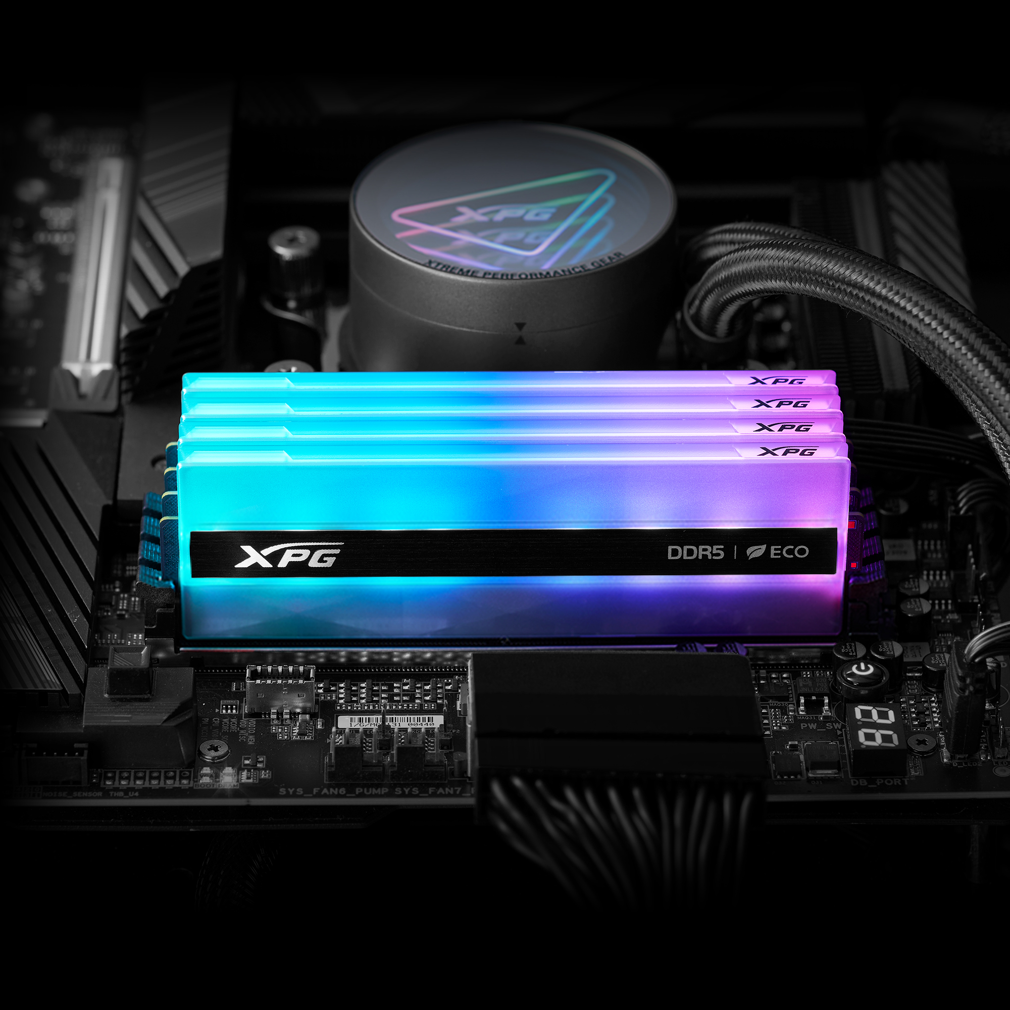 MEMORIA LANCER NEON RGB DDR5 | XPG