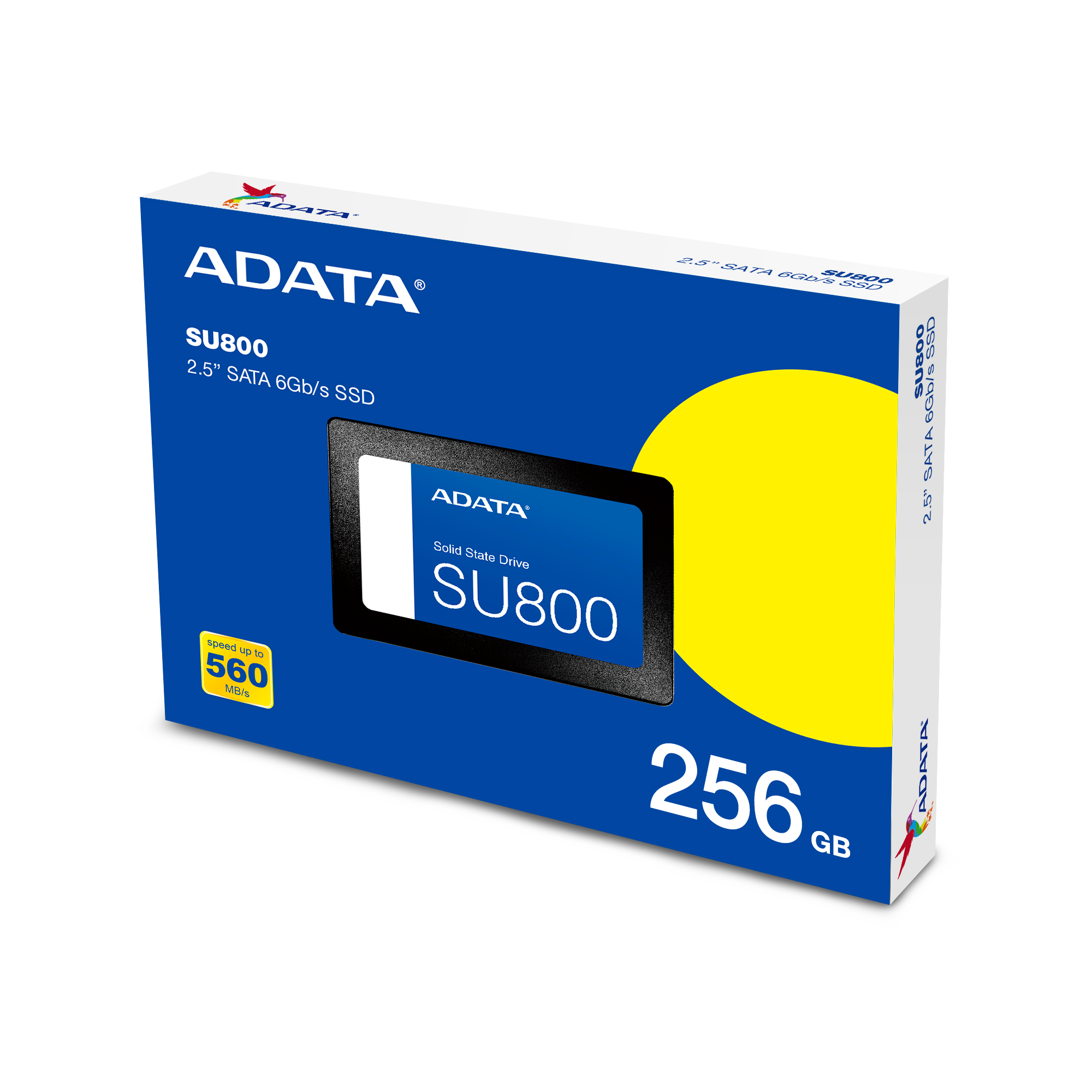Disco duro Adata DISCOS DUROS, SSD Y ALMACENAMIENTO Solido Su800 256gb 2.5  Ssd Sata Laptop Pc