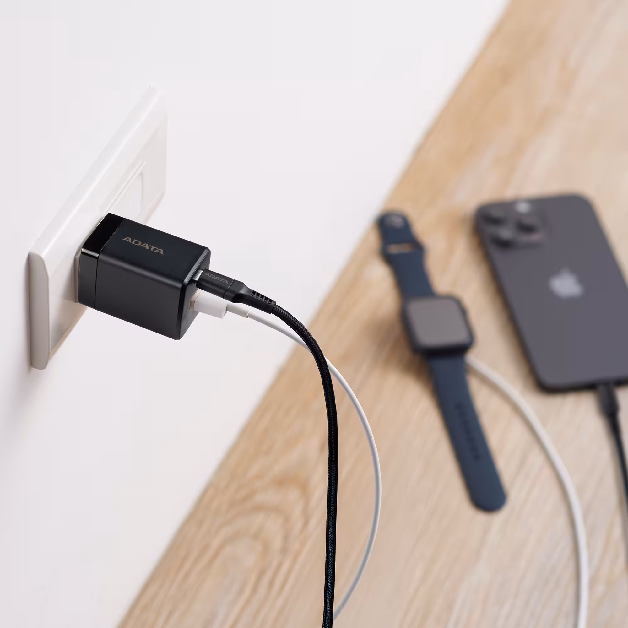 35W GaN USB Charger with USB-C cable 2M｜100W-#000000-6