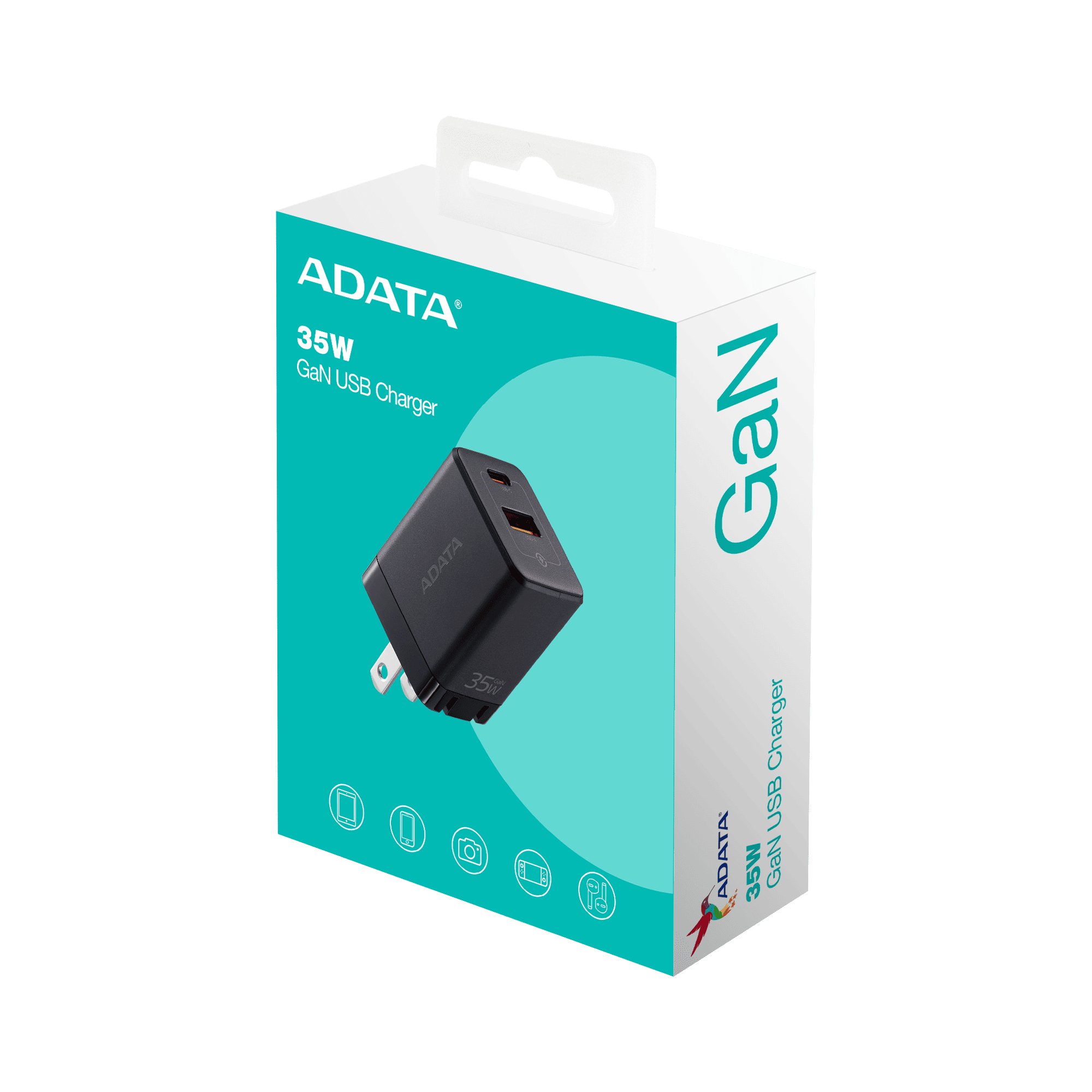 Cargador USB GaN de 35 W-#000000-7