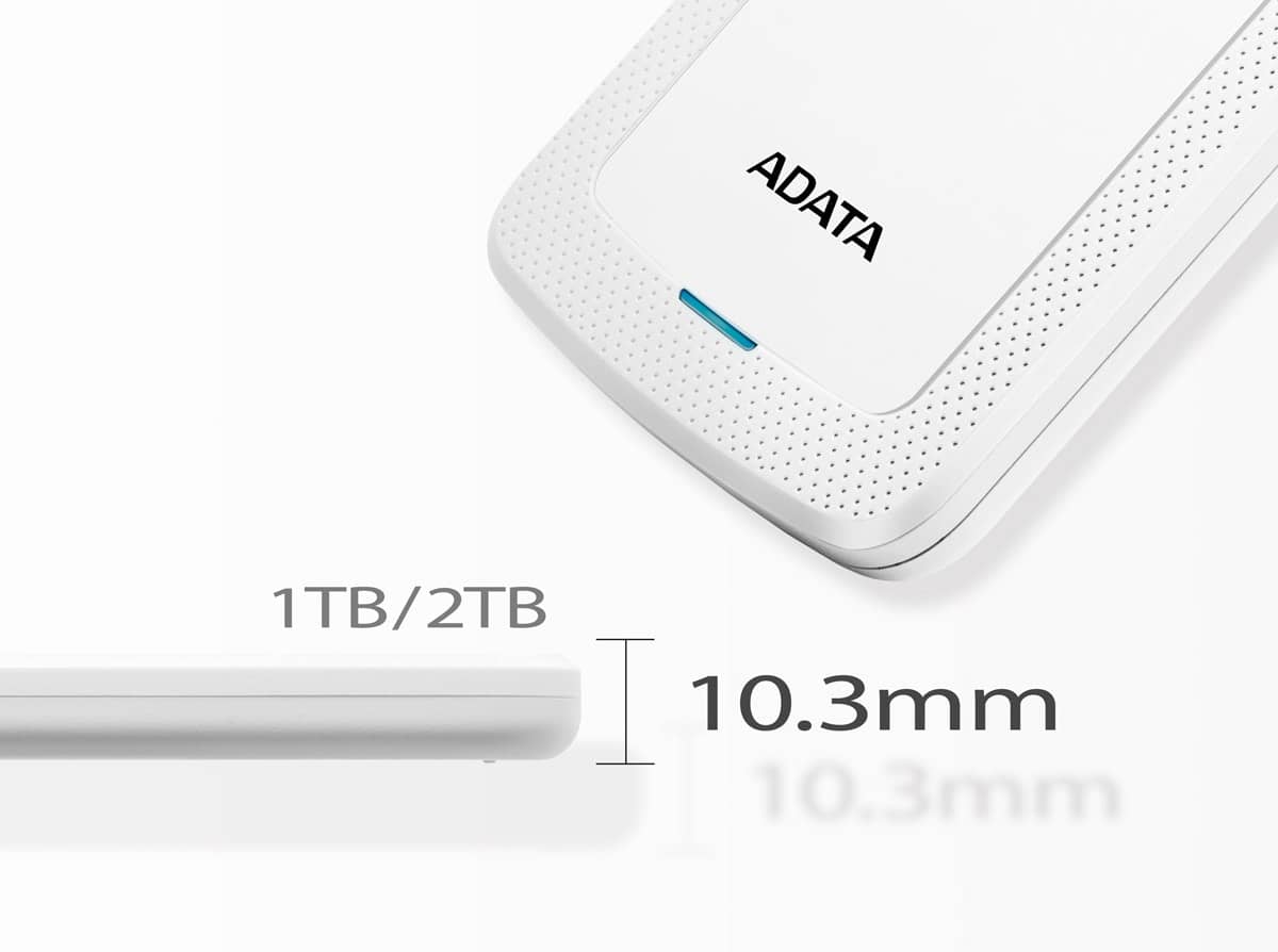 Disco Duro Externo 1TB Hv300 Slim Adata - Fotosol