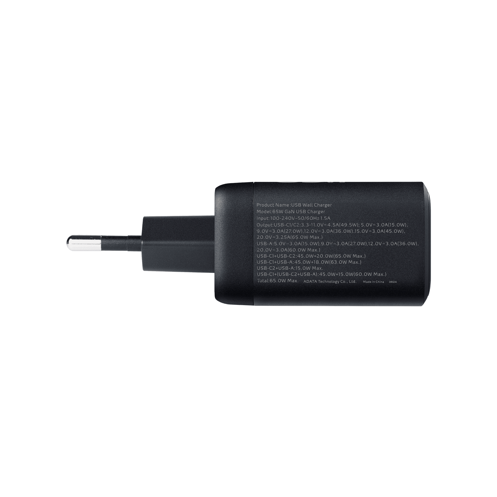 شاحن USB GaN 65 وات-#000000-5