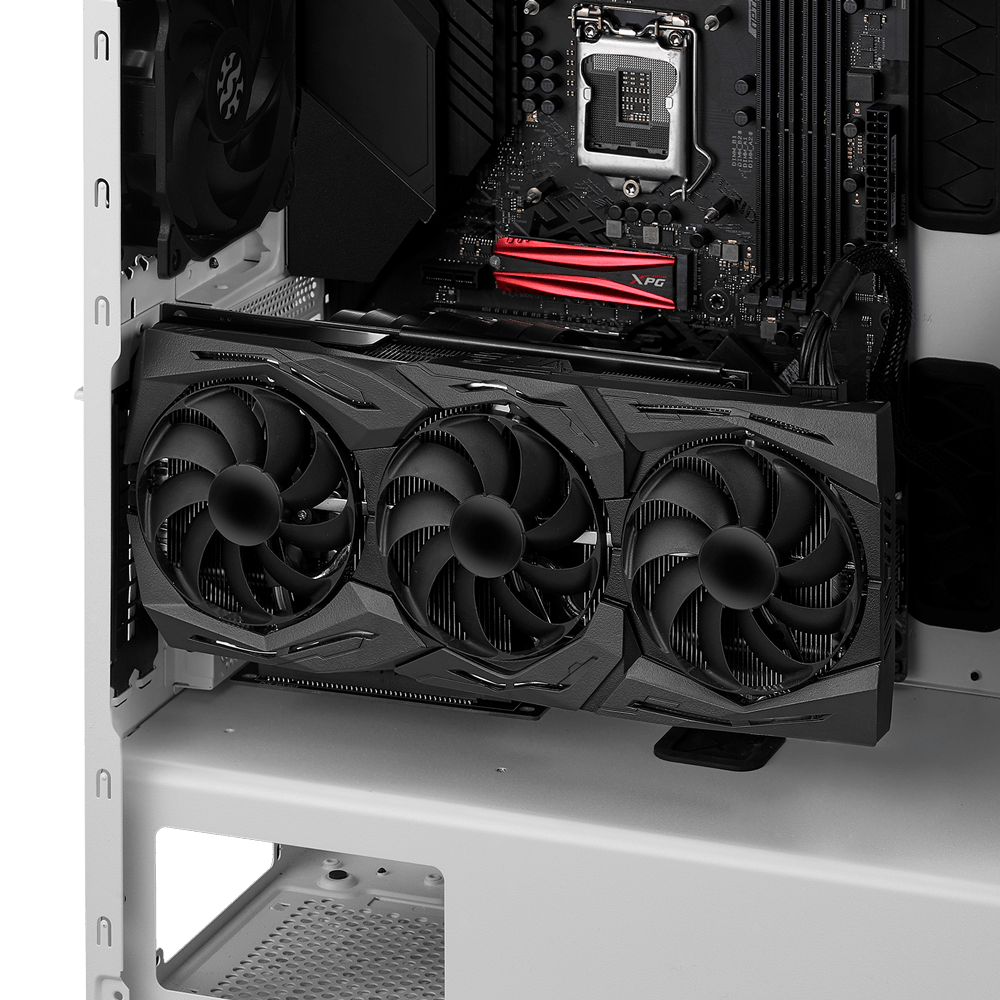 【未使用品】 ミドルタワー　PCケース　DEFENDERPRO XPG DEFENDER PRO ミドルタワーPCケース