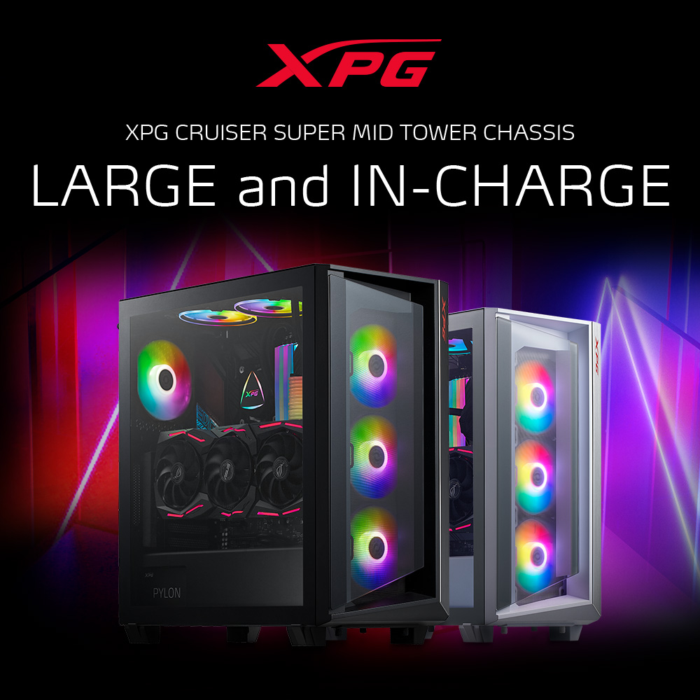 XPG CRUISER ミドルタワー PCケース | XPG