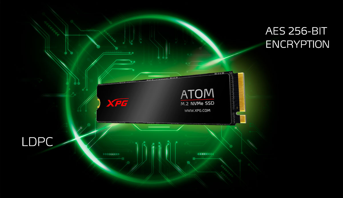 XPG ATOM 30 KIT PCIe Gen3 x4 M.2 2280 SSD / 2.5
