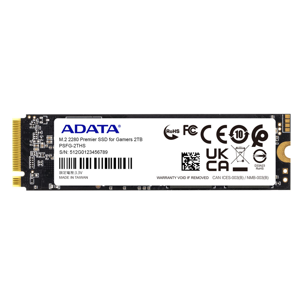Premier SSD For Gamers PCIe Gen4x4 M.2 2280 ソリッドステート ...