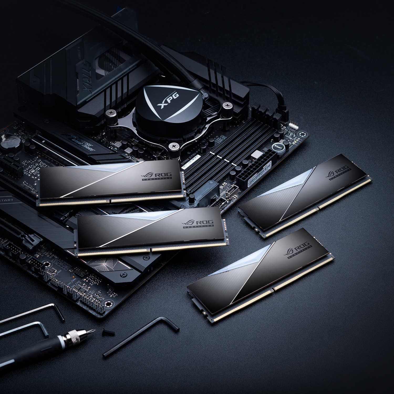 LANCER RGB ROG CERTIFIED DDR5 MEMORY | XPG