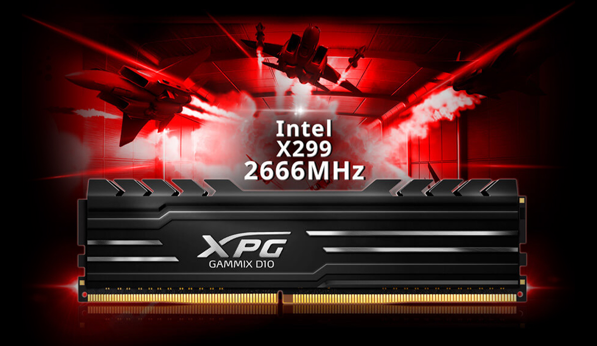 XPG GAMMIX D10 DDR4メモリモジュール 32GB(16GBx2)