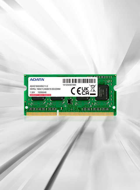 Premier Series DDR3L-1600 SO-DIMM Memory Module (Global)