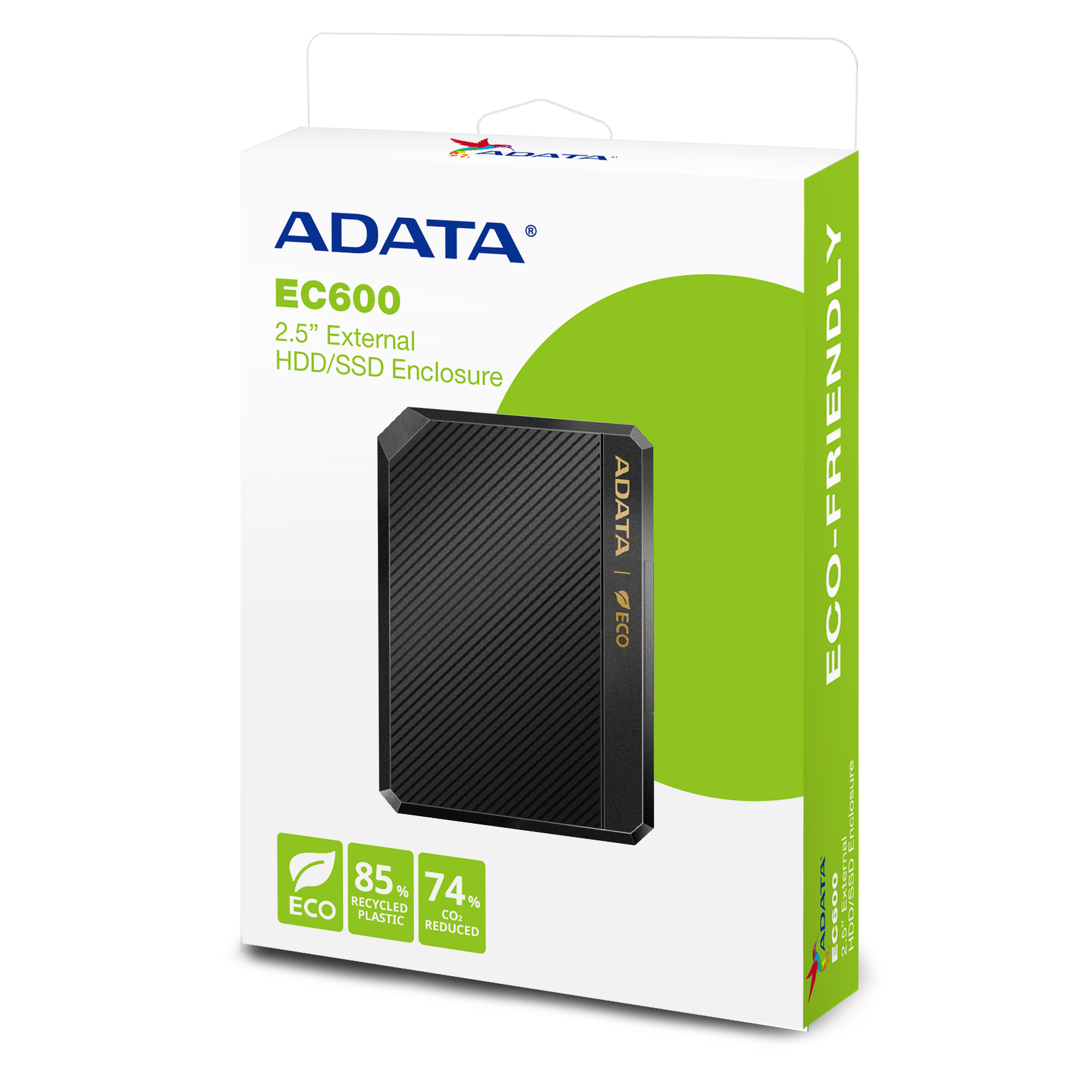 Case ADATA EC600 Disco Duro 2.5" HDD SSD SATA