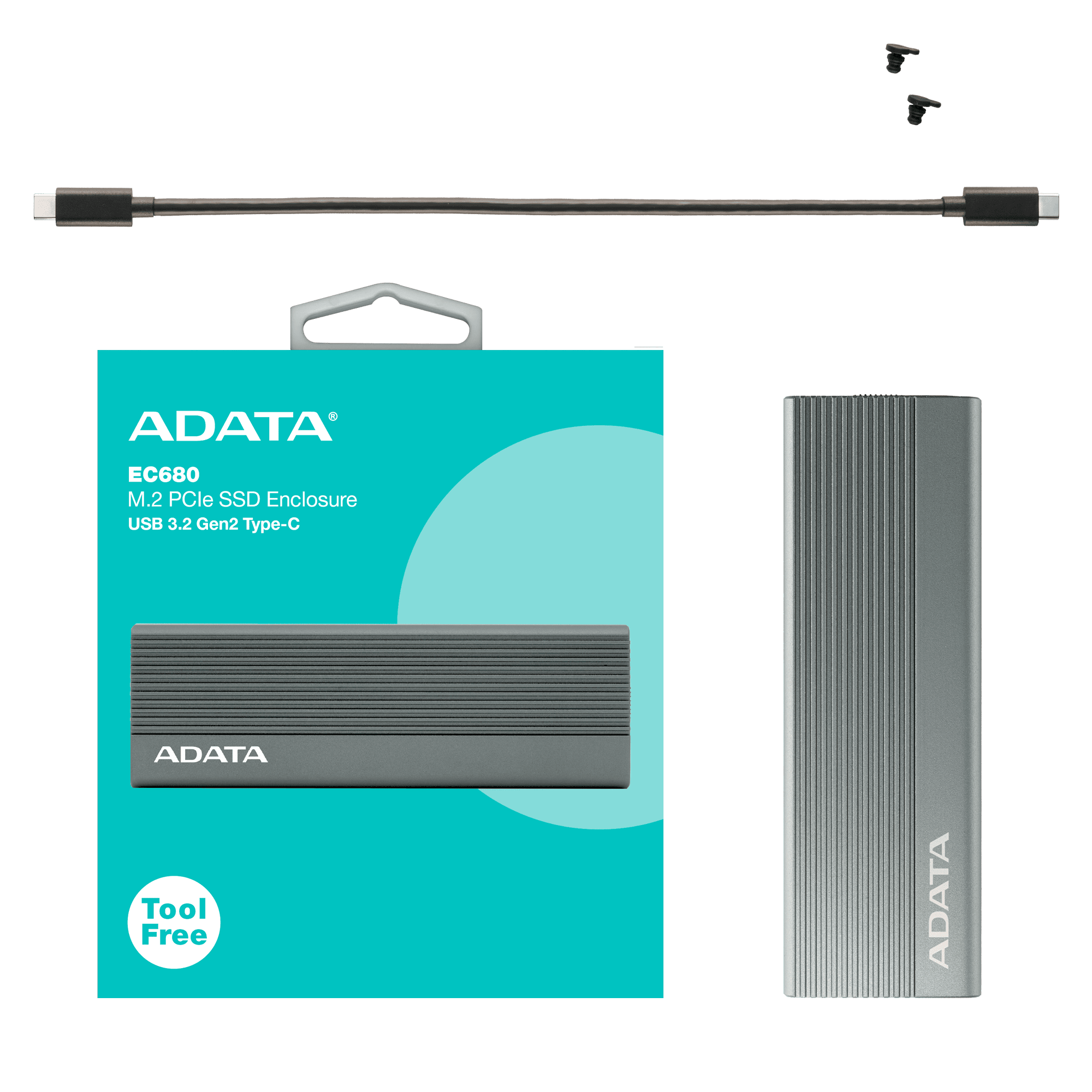 Compartimiento de SSD EC680 M.2 PCIe-#878684-7