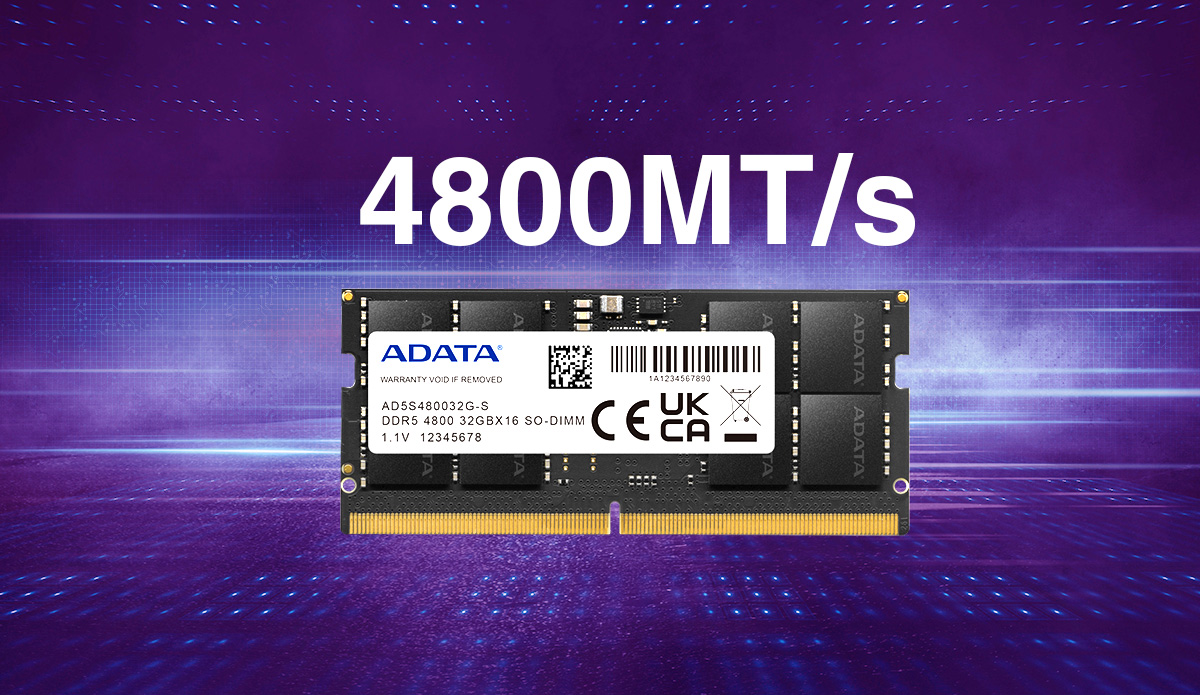 DDR5-4800 SO-DIMM Memory Module | ADATA (Global)