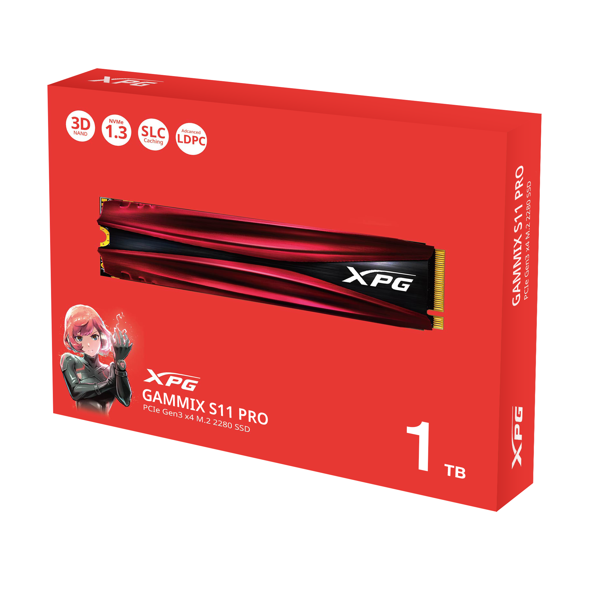 XPG GAMMIX S11 Pro PCIe Gen3x4 M.2 2280 Solid State Drive