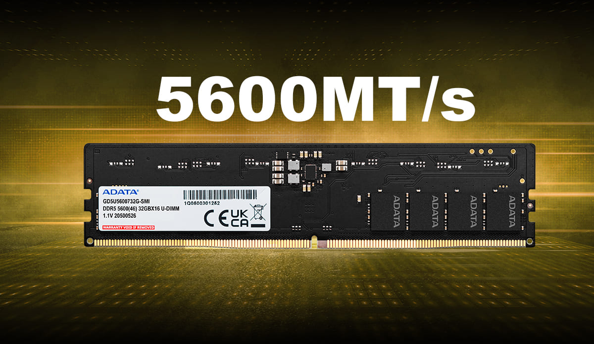 GOLD DDR5-5600 U-DIMM メモリモジュール | ADATA (Japan)