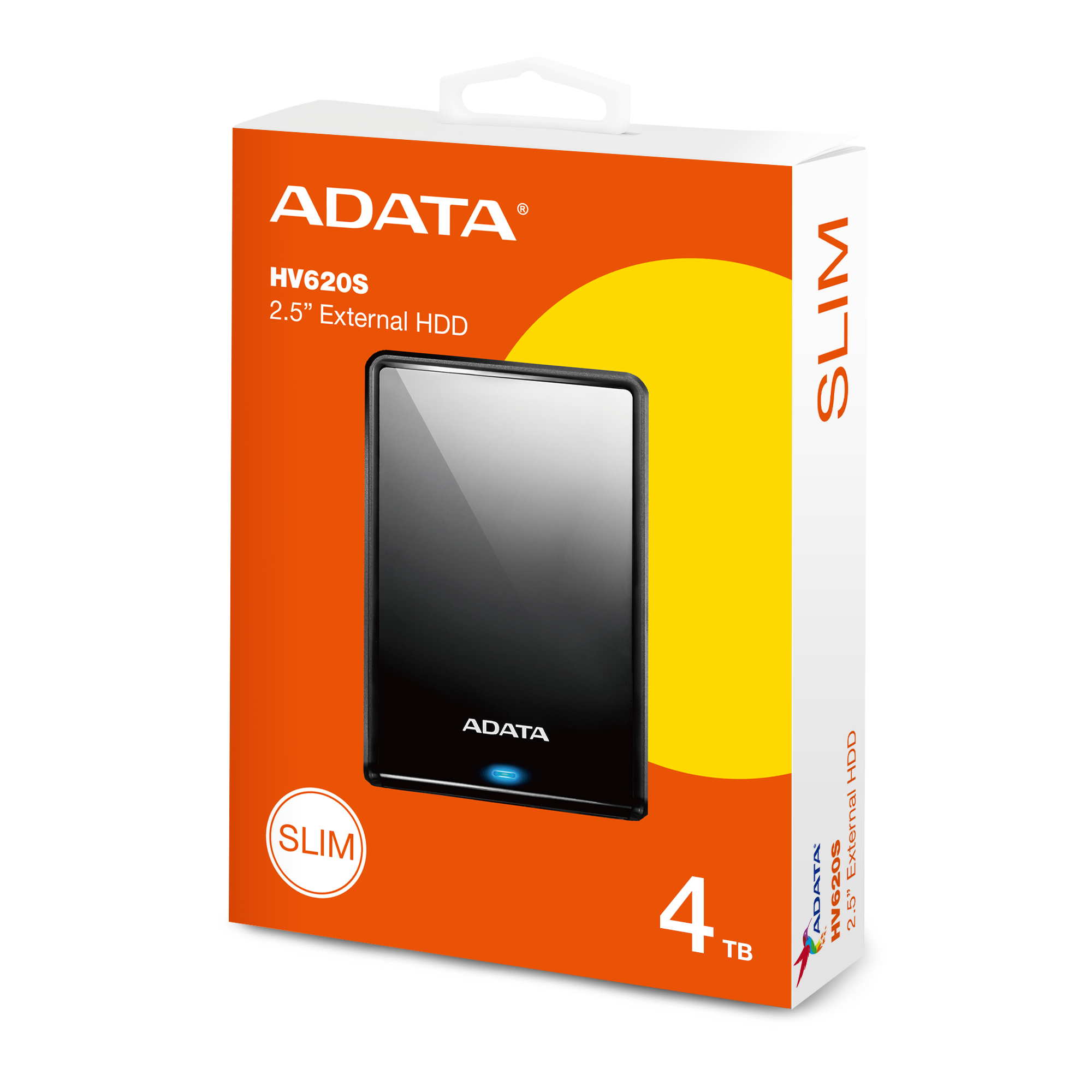 Disco Duro Externo 4TB Adata HV620S Portatil USB 3.0 / AHV620S-4TU31-CBK