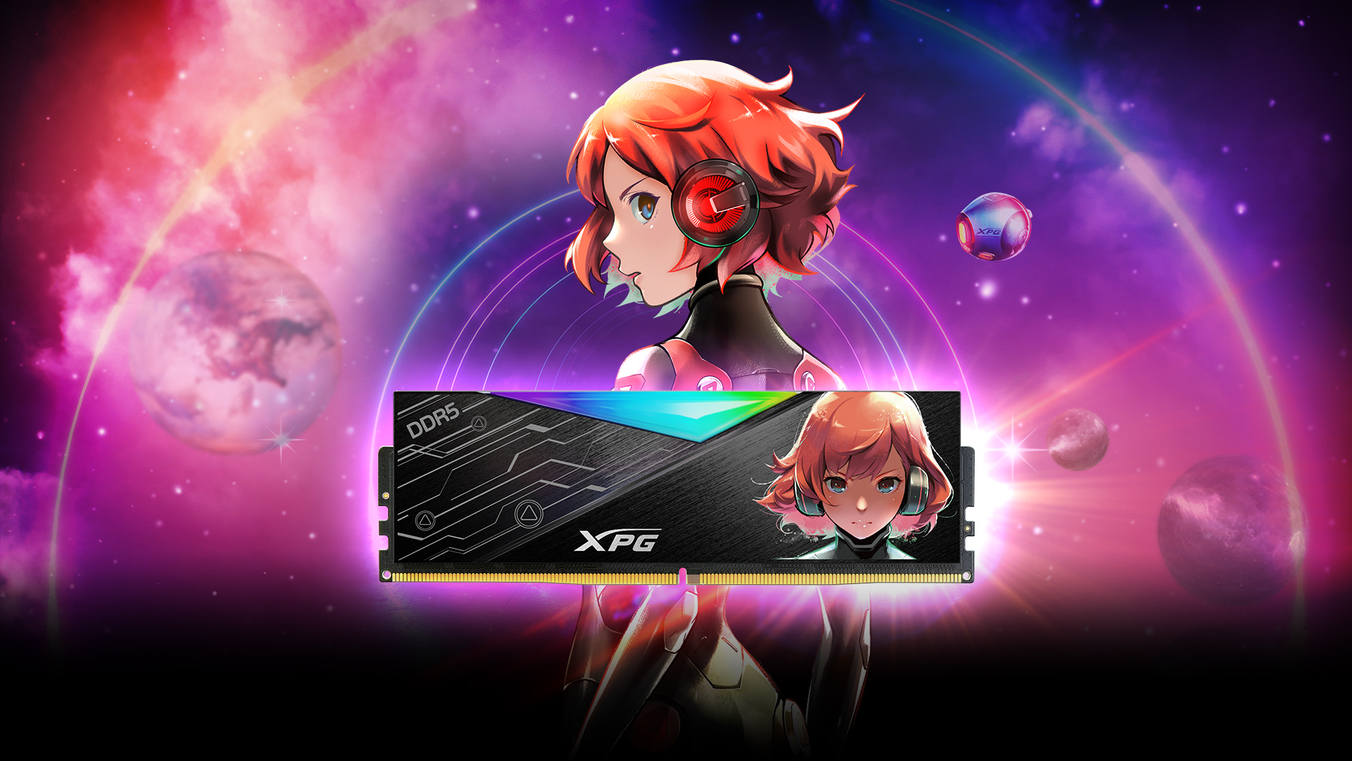 XPG Lancer RGB Mera Edition 32GB 2x16GB 7200MHz C40 DDR5 Desktop 