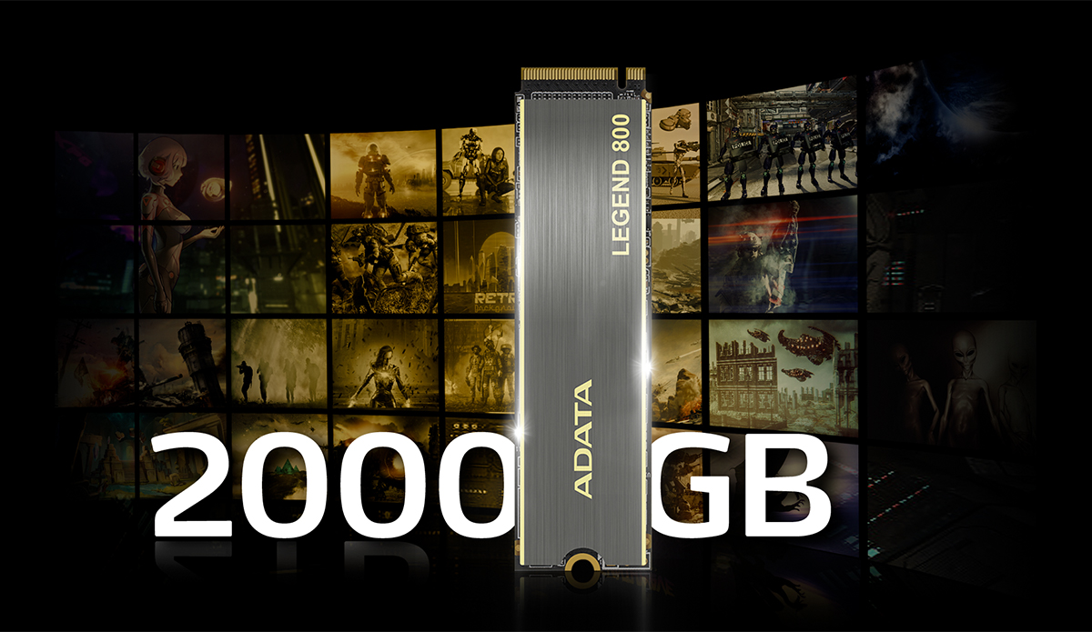 More than Ample 2000GB Capacity