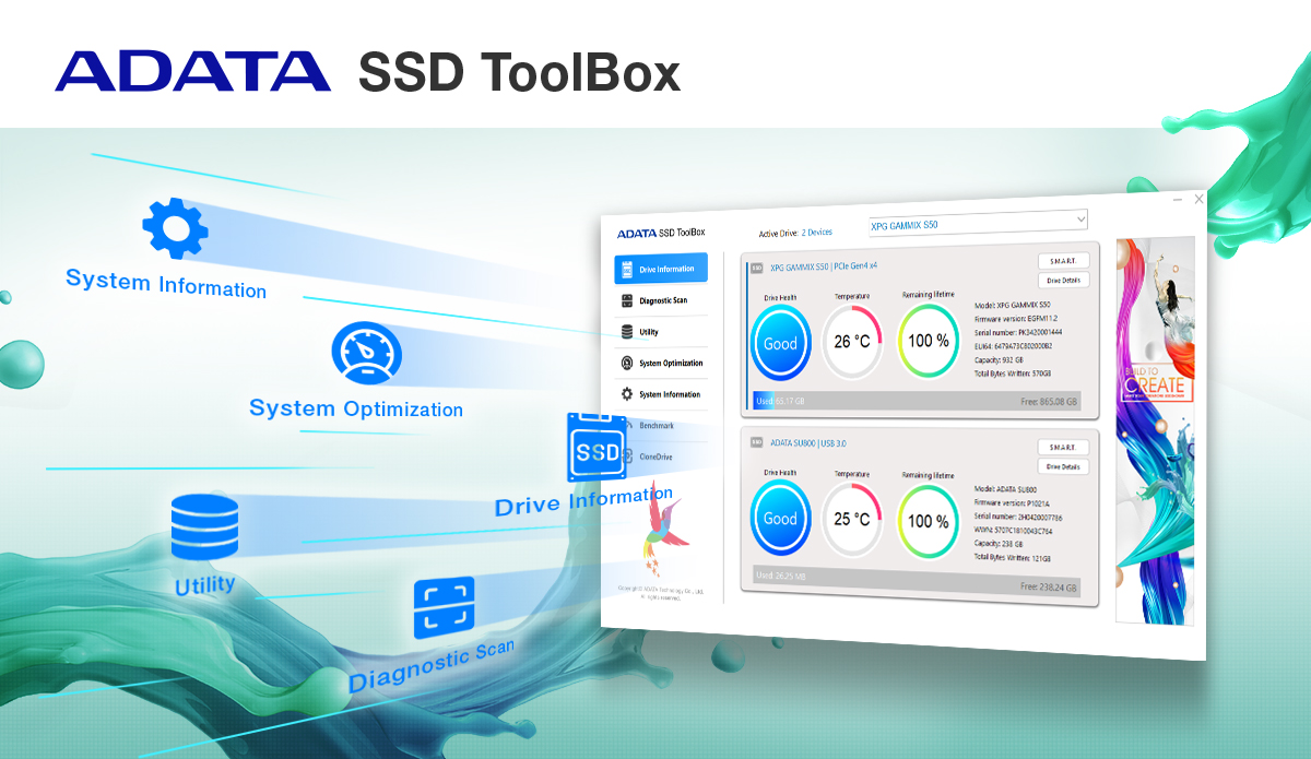 SSD ToolBox Software