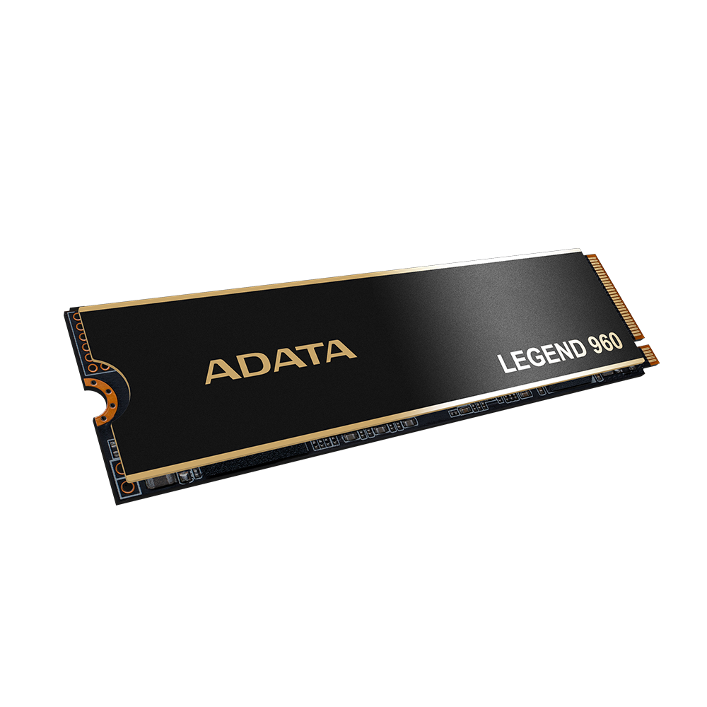 ADATA LEGEND 960 MAX 4TB M.2 2280 PCIe Gen4x4 Internal Solid State Drive, 3120TBW - SMI SM2264 3D NAND, Up to 7400 MBps - Black PS5 SSD 4 Terabyte