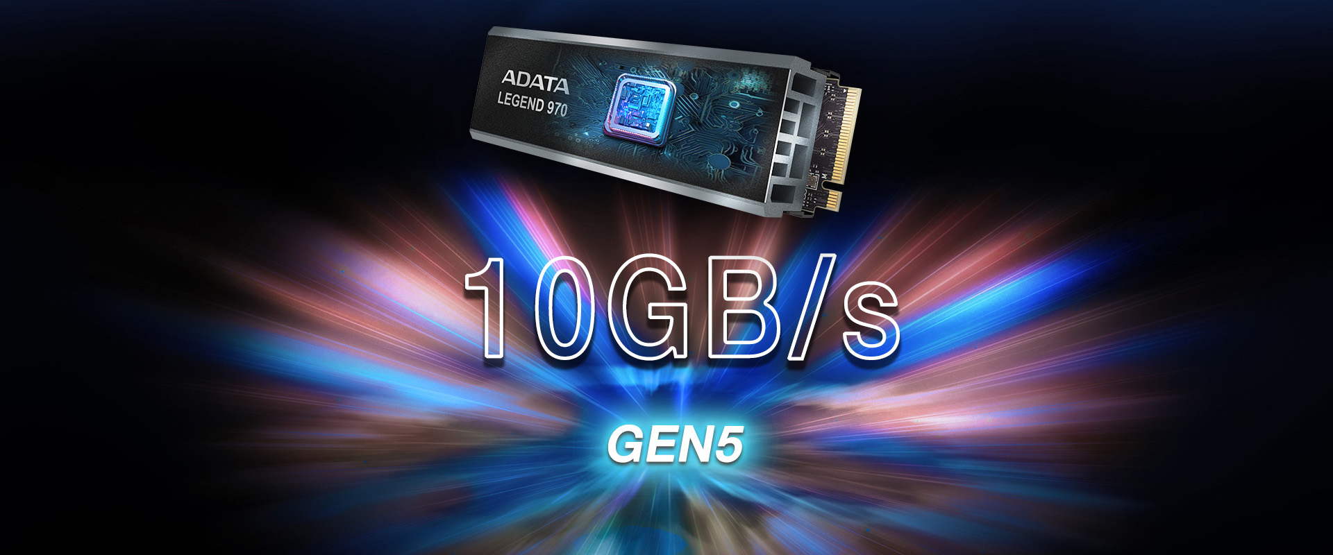 ADATA LEGEND 970 PCIe Gen5 x4 M.2 2280 ソリッドステートドライブ