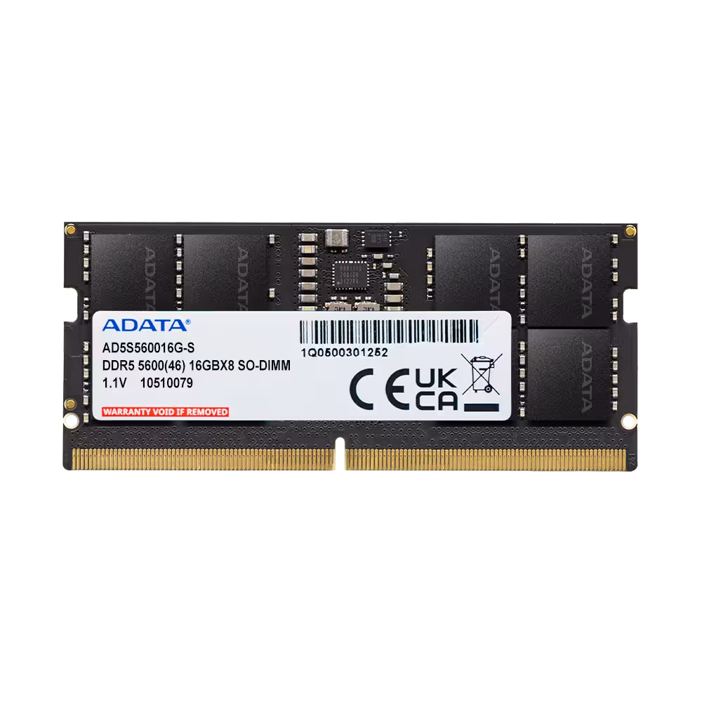 Memoria RAM Adata 16GB 5600Mhz DDR5 SODIMM