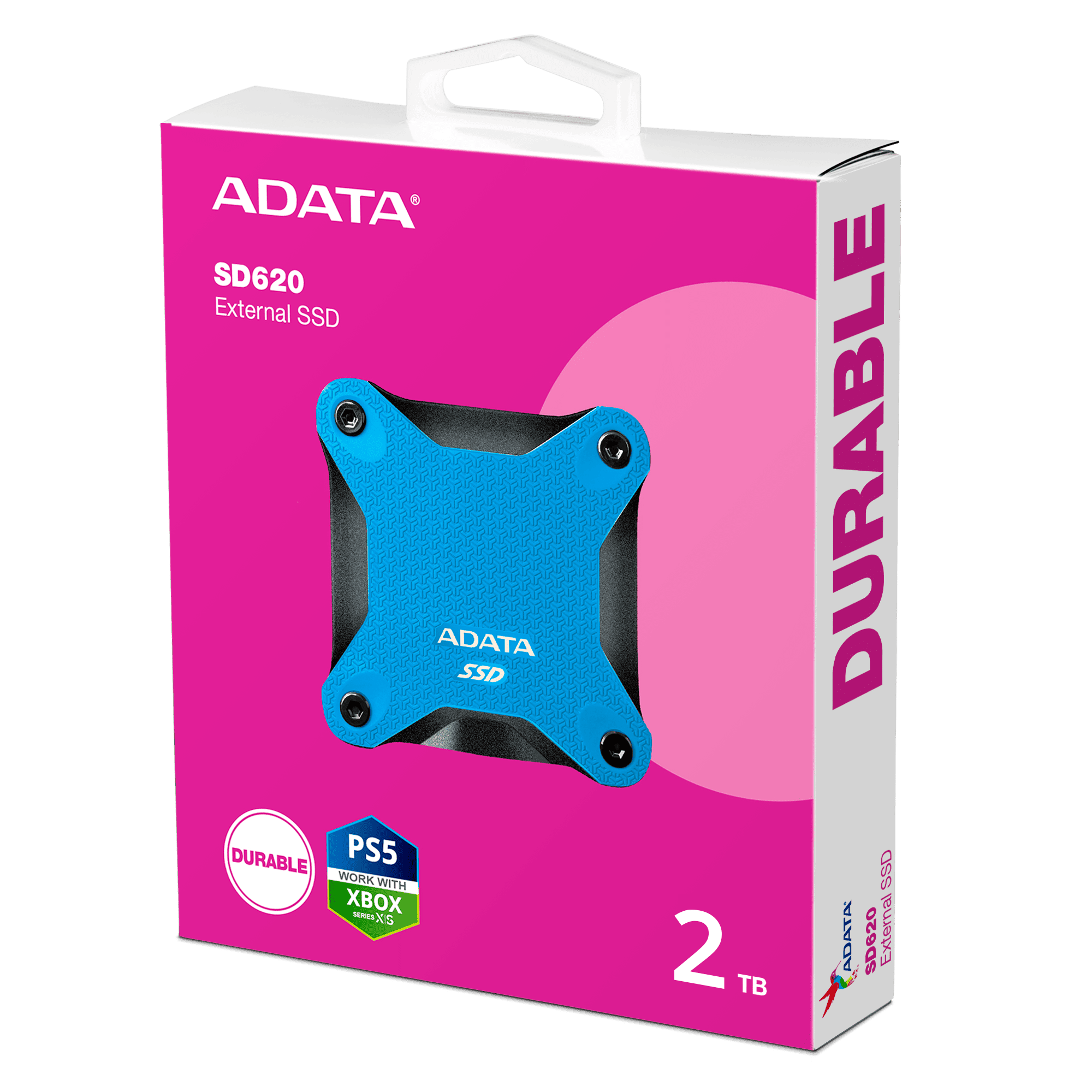 ADATA SV620シリーズ 外付けSSD 240GB チタンカラー 3年保証