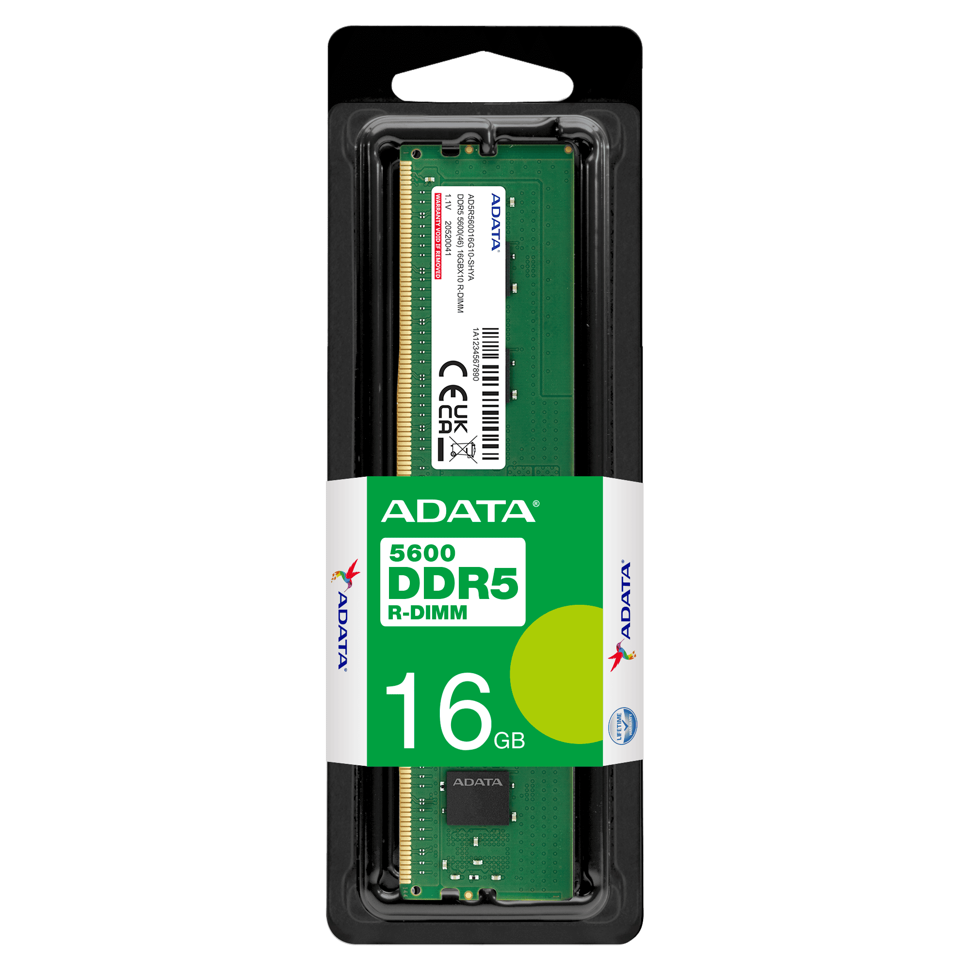 ADATA Premier DDR5 4800MHz 16GB UDIMM Memory RAM Module