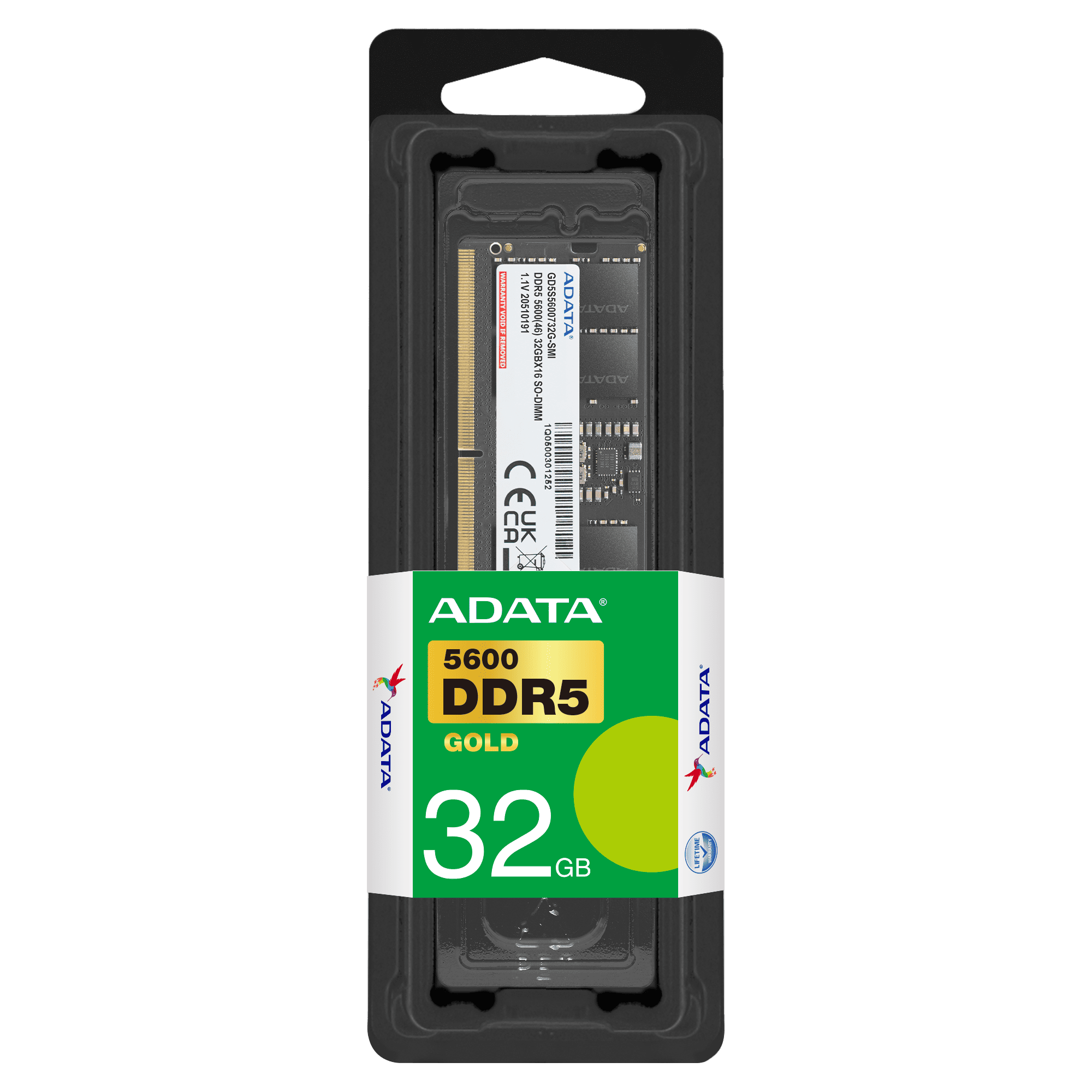 GOLD DDR5 5600 SO-DIMM 記憶體模組 | ADATA (Taiwan)
