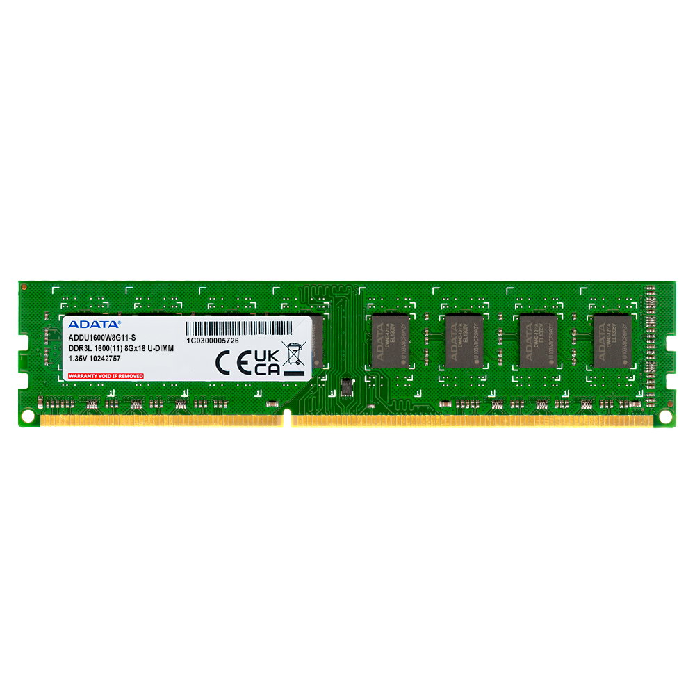 Premier Series DDR3L-1600 U-DIMM Memory Module (United Kingdom)