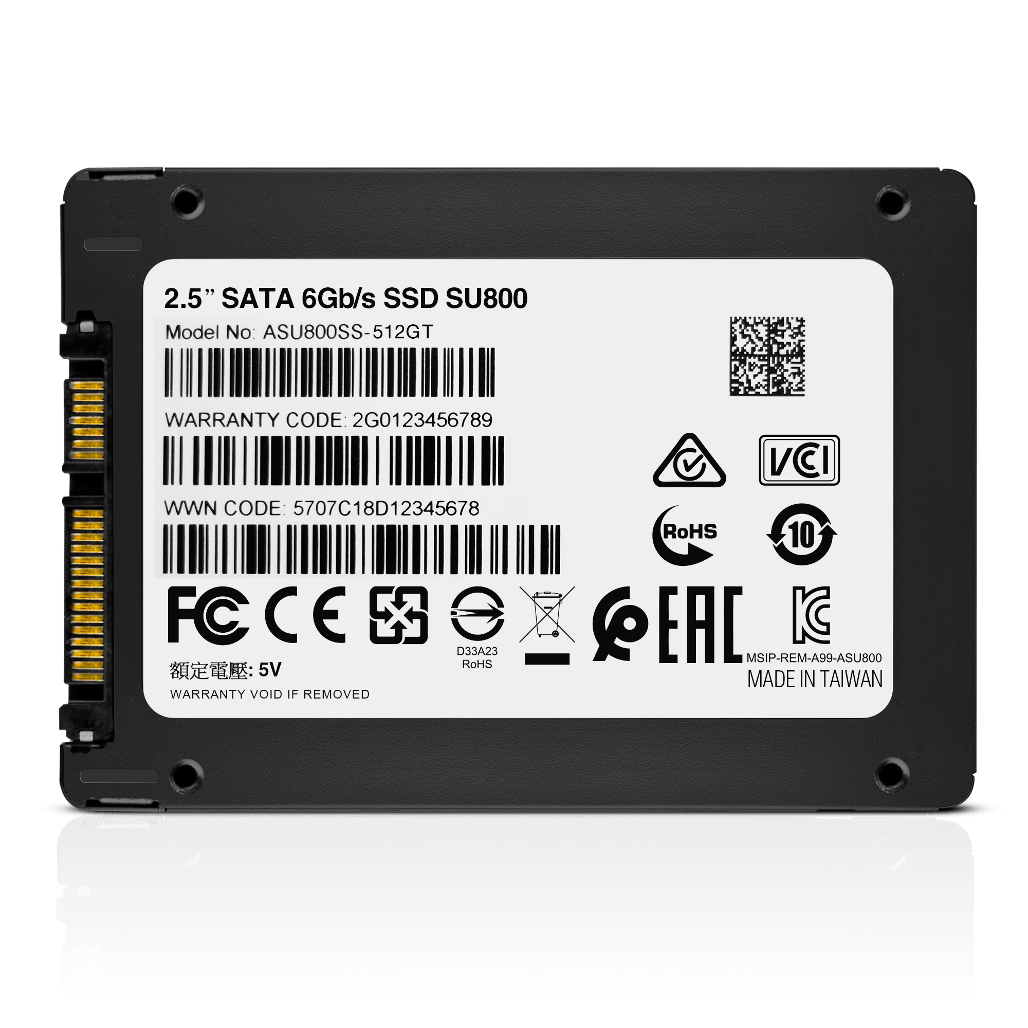 6,3 cm SSD 256 GB ADATA 2,5" SATAIII SU800 3D NAND venta al por menor 