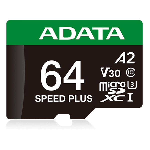 SPEED PLUS microSDXC UHS-I U3 Class 10 Card (United States)