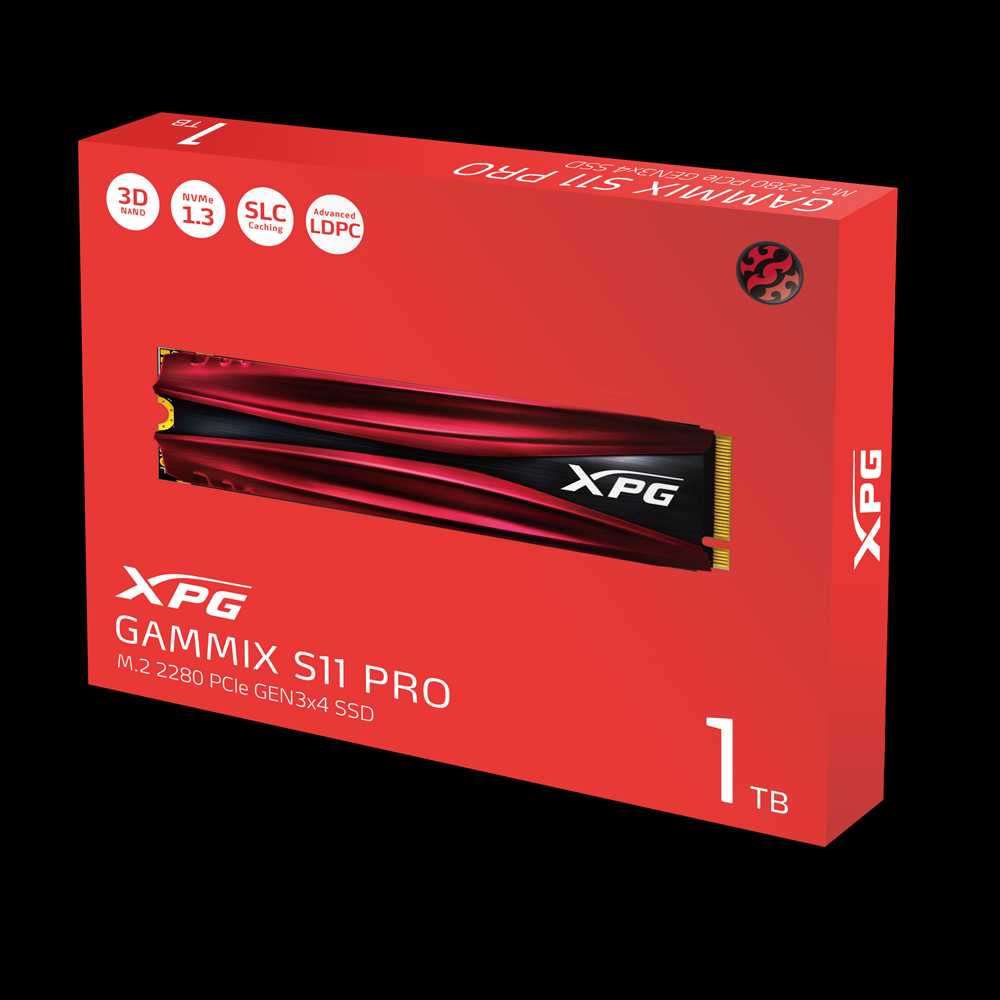 XPG GAMMIX S11 Pro PCIe Gen3x4 M.2 2280 固態硬碟