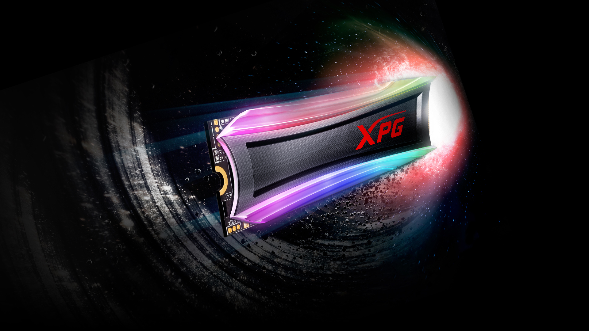 Adata XPG S40G 1TB RGB NVMe SSD - MostechComputers