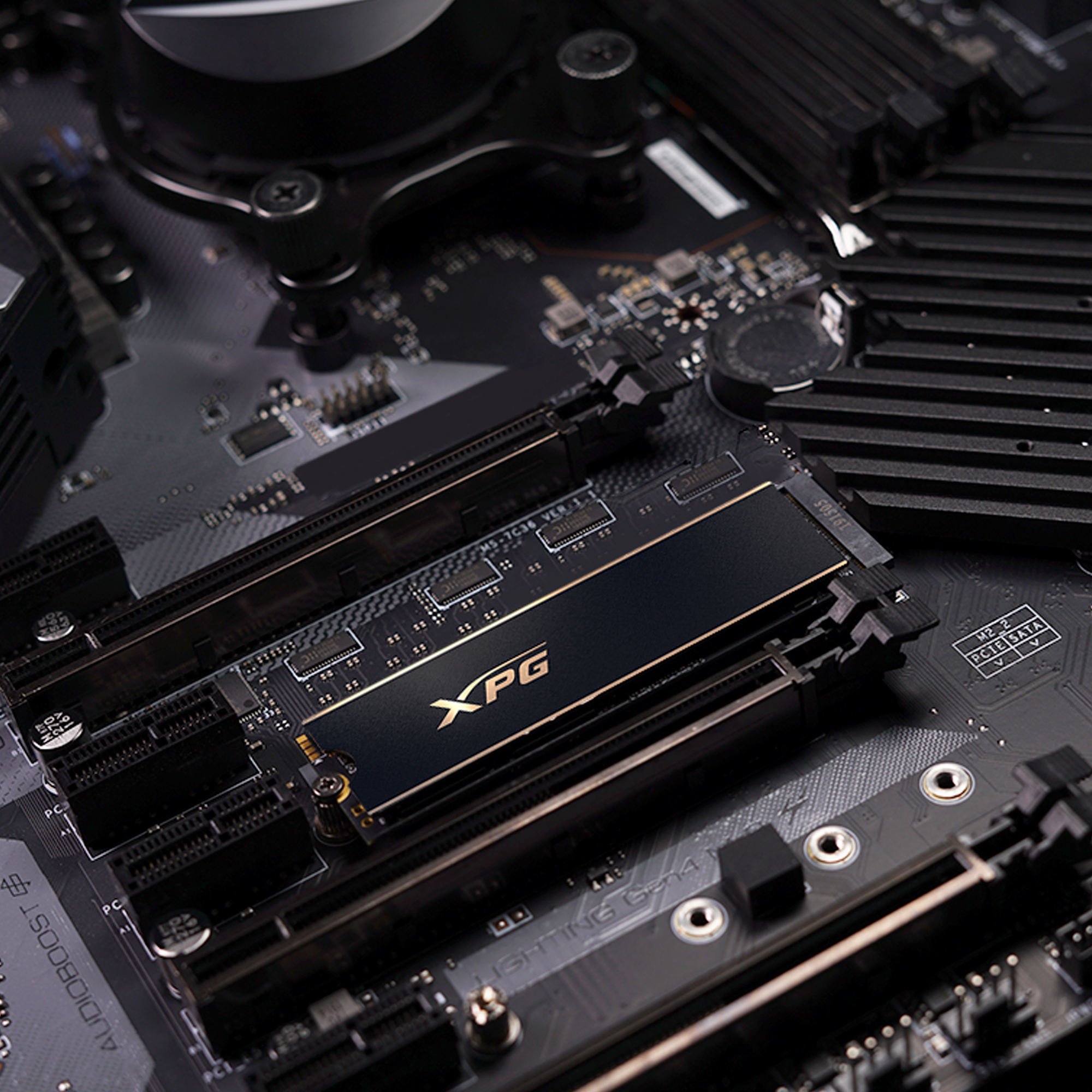 XPG GAMMIX S70 PRO PCIe Gen4 X4 M.2 2280固態硬碟